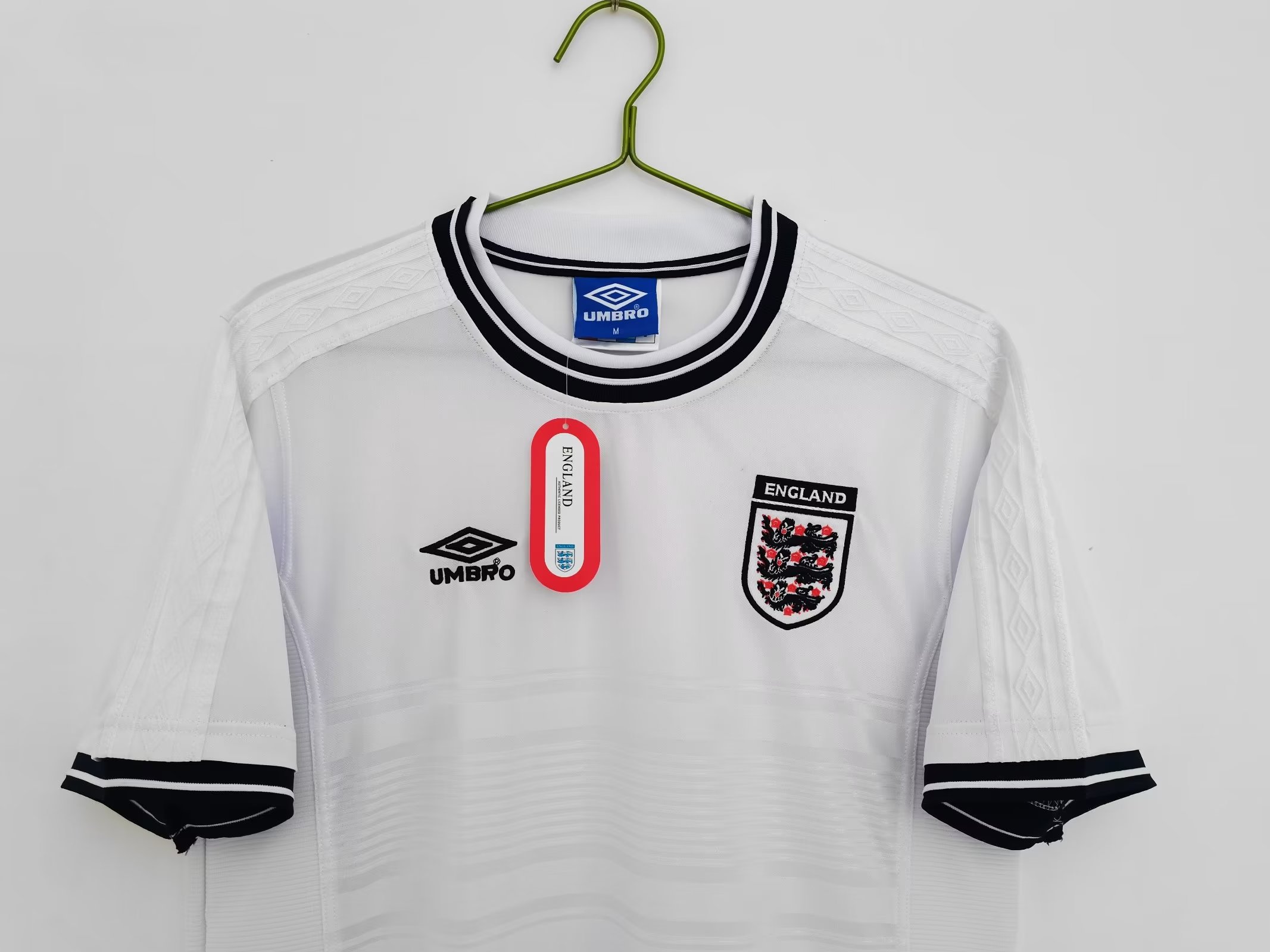 1999-2001 England Home Retro Jersey - leoleo123123