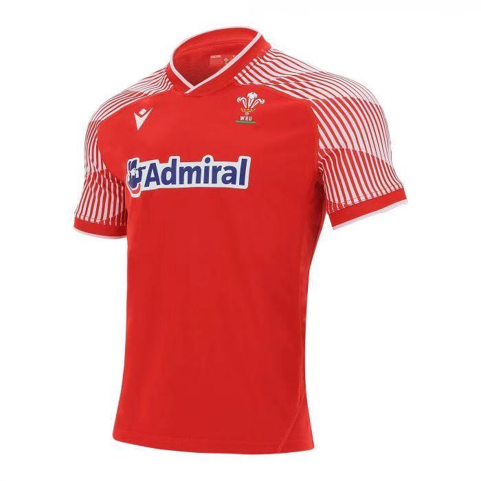 Rugby 2020-2021 Wales National Sevens Home Rugby Jersey High Quality - leoleo123123