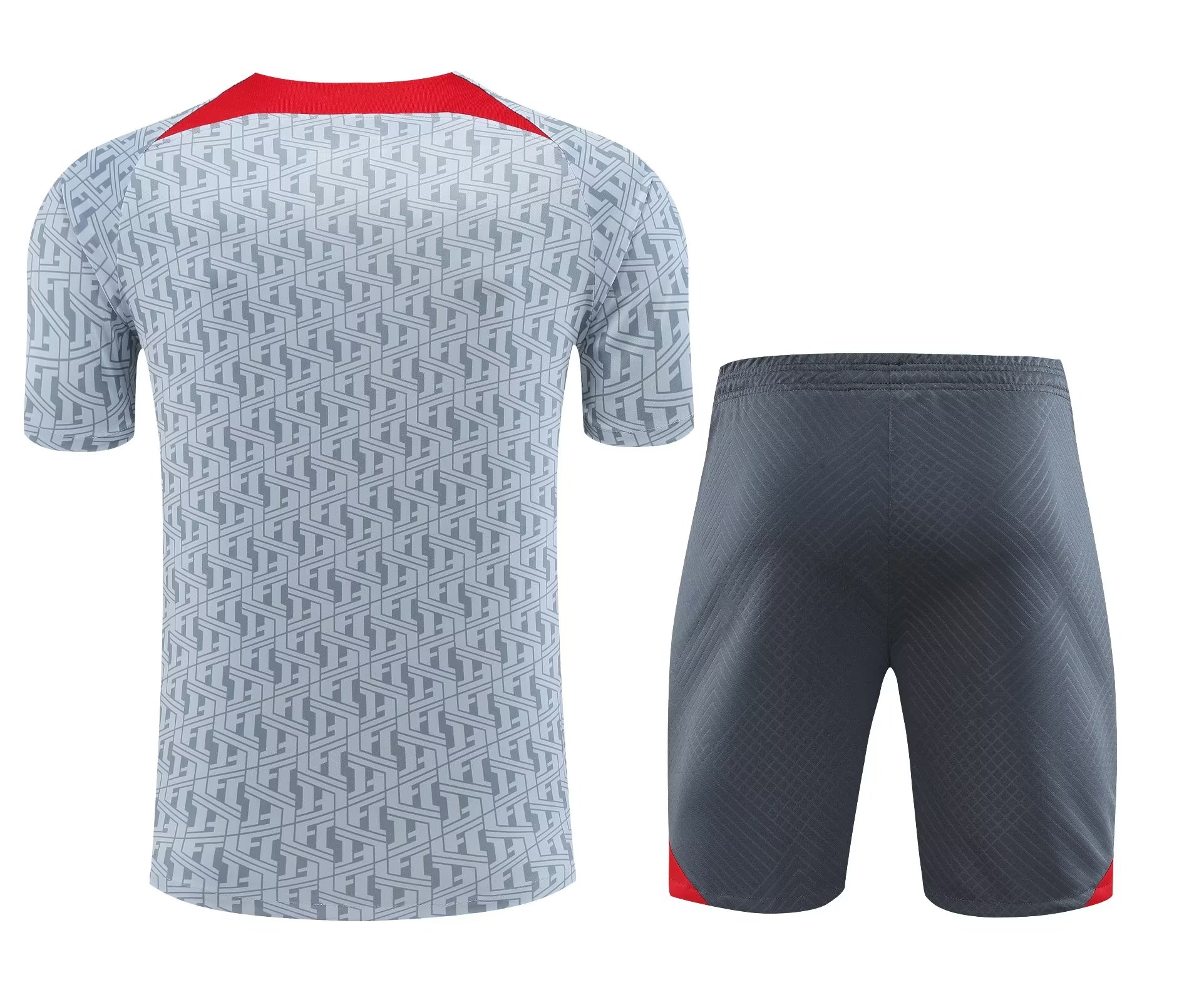 23/24 Liverpool Training Set-GreyTraining Tracksuit - leoleo123123