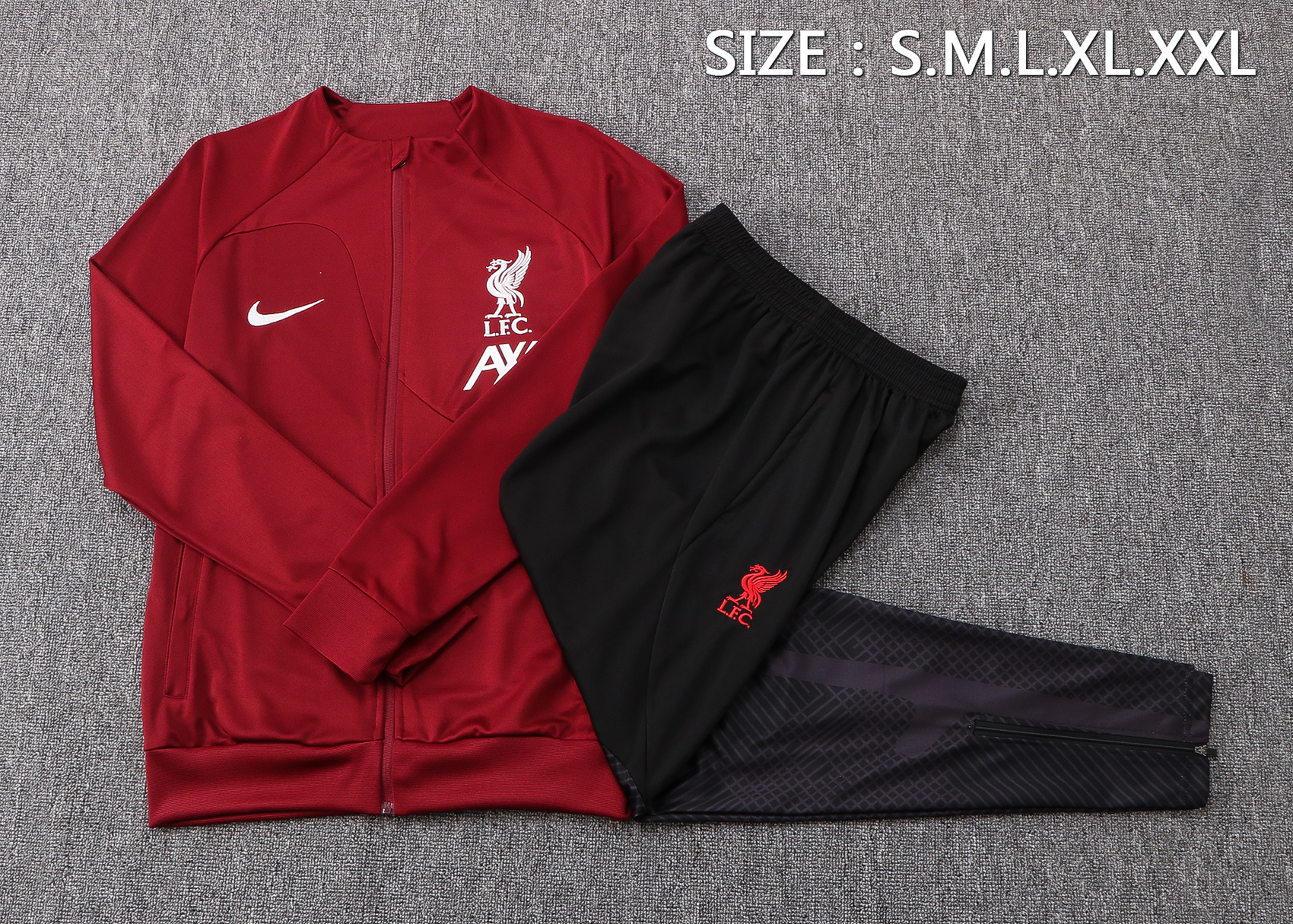 22/23 Liverpool Purplish Red Jacket Tracksuit Thai Quality - leoleo123123