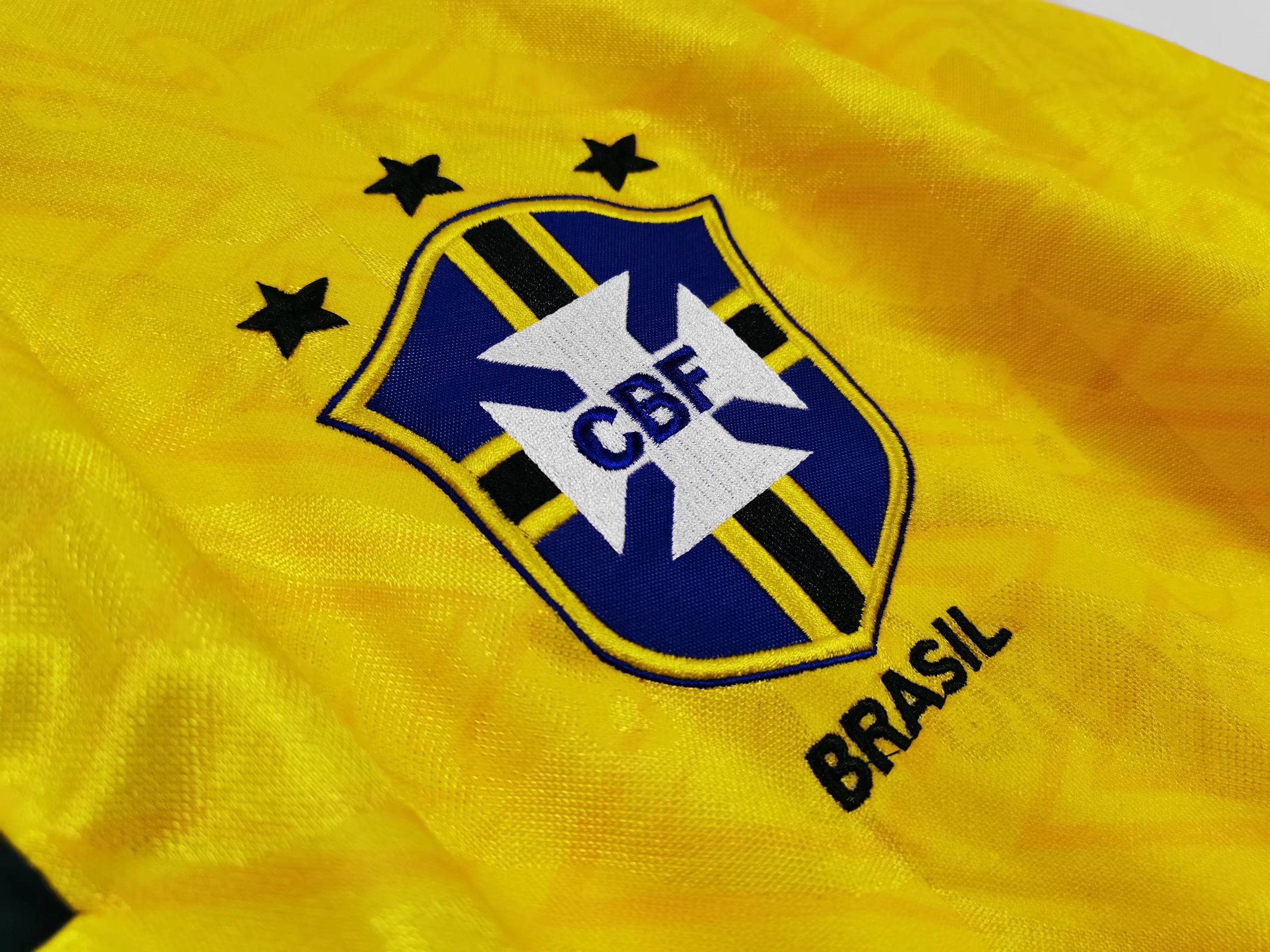 91/93 Brazil Home Retro Jersey - leoleo123123