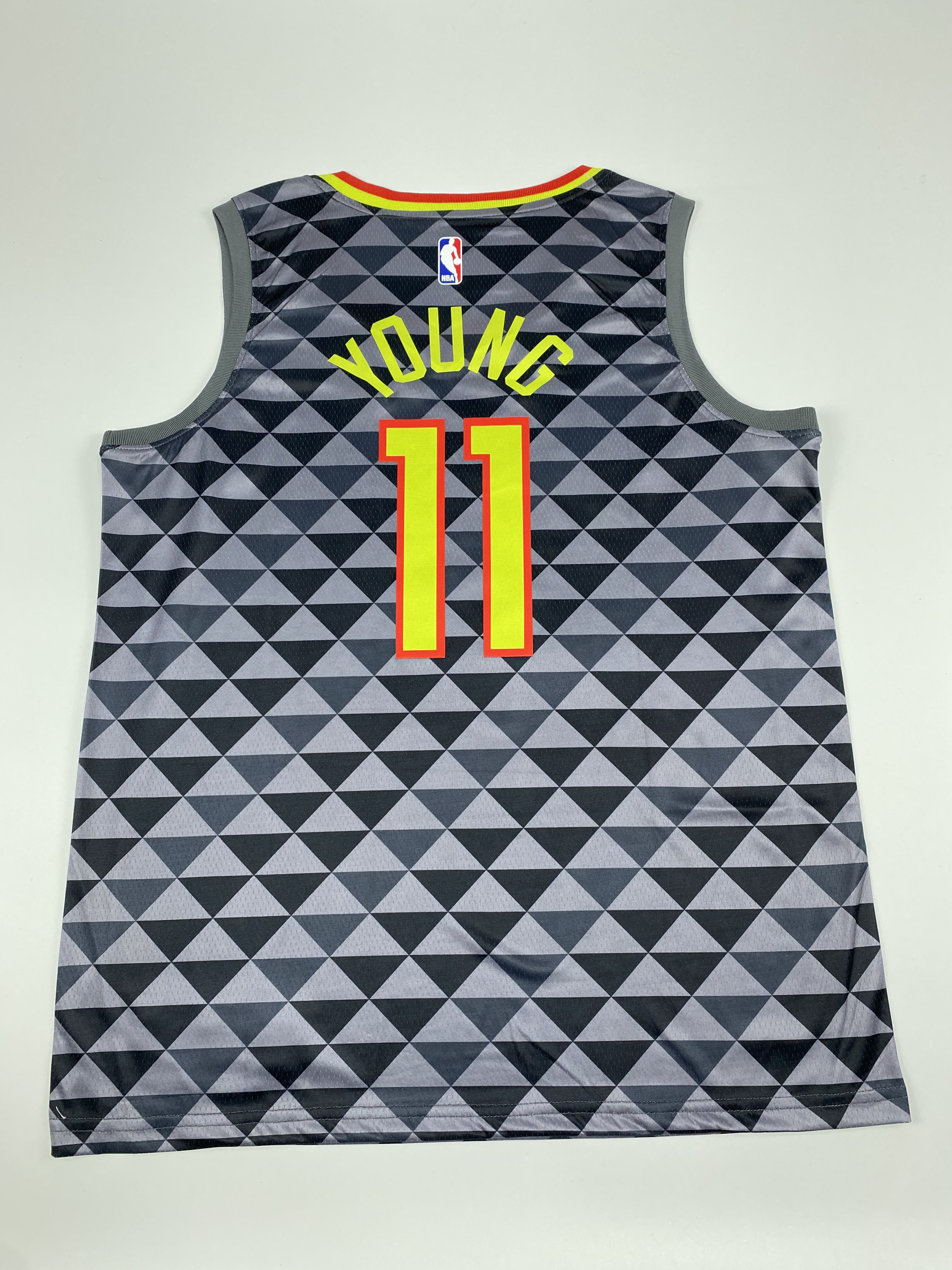 NBA Men Atlanta Hawks Black #11 YOUNG Jersey High Quality Name and Number Print - leoleo123123