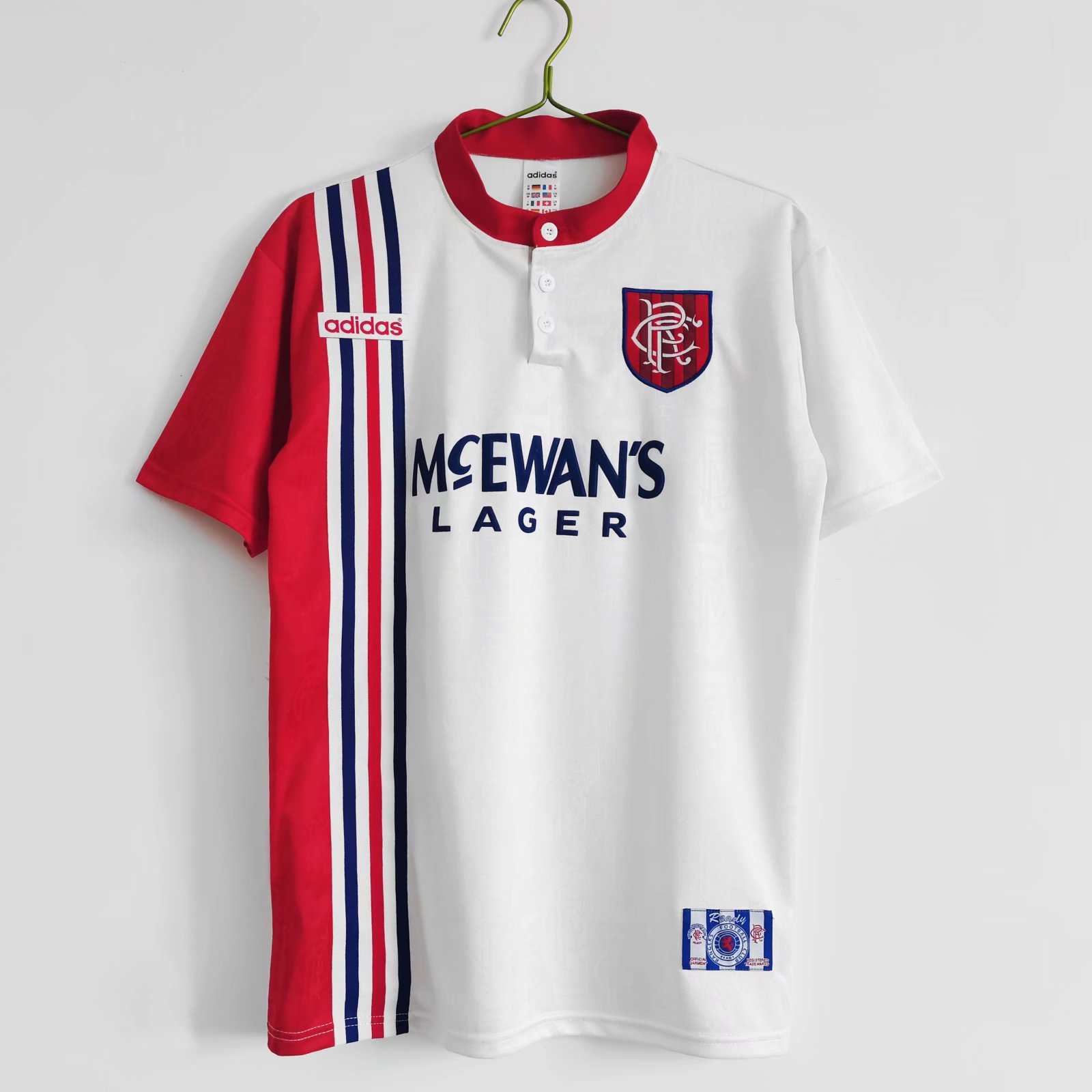 96/97 Rangers Away Retro Jersey Thai Quality - leoleo123123