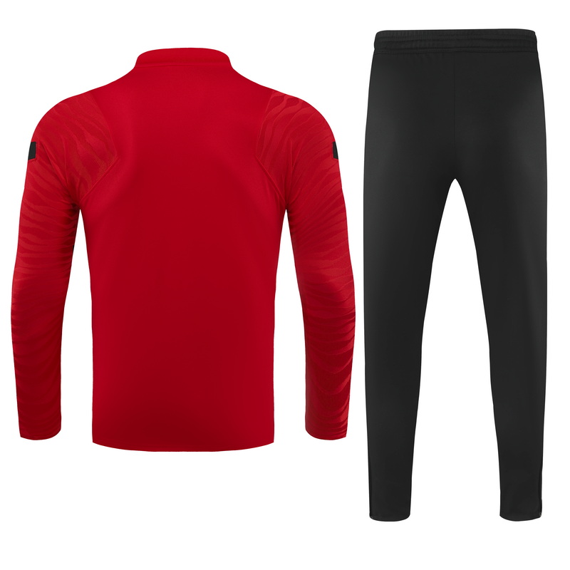21-22 At Madrid Red Sweater Tracksuit Thai Quality - leoleo123123