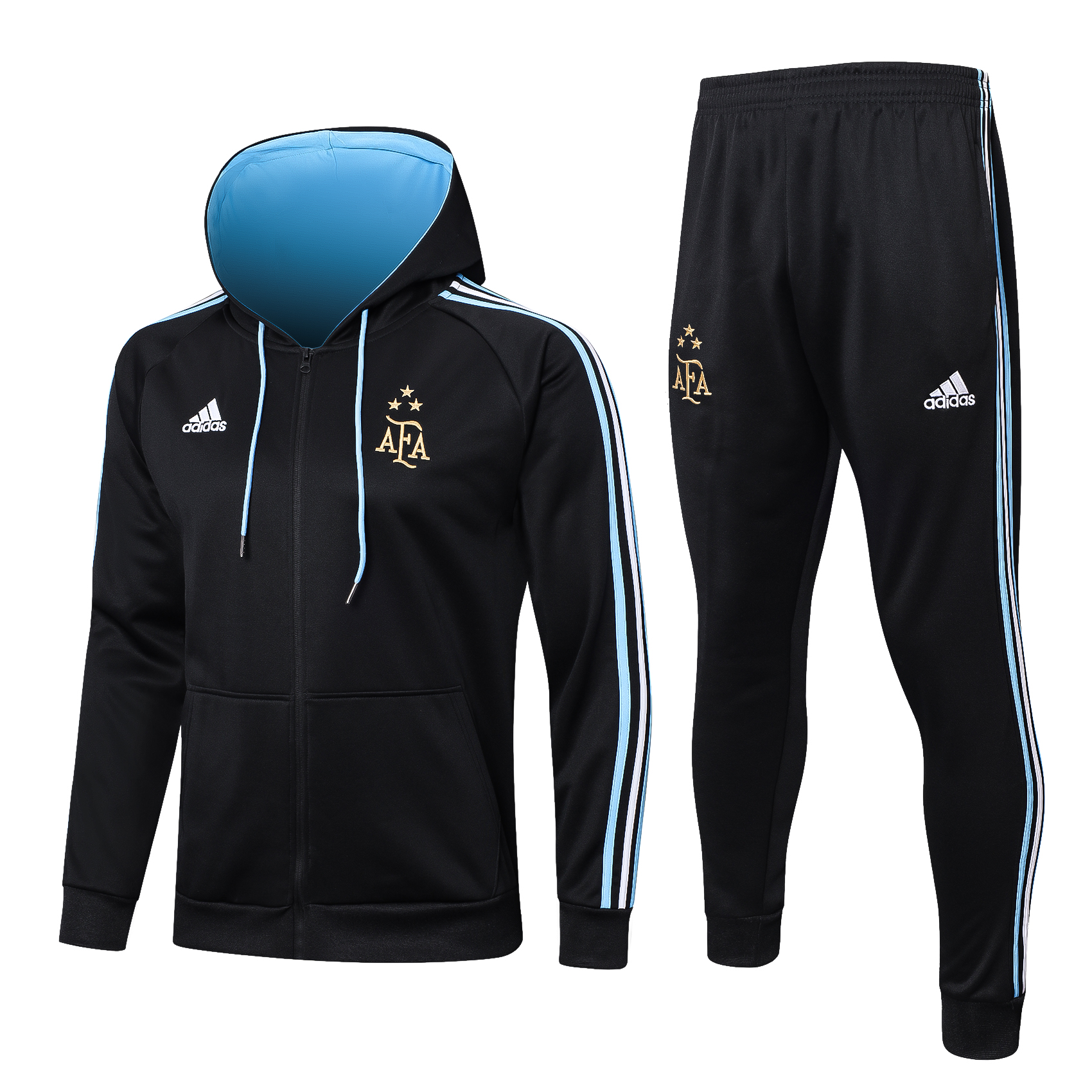 22/23 Argentina Black Jacket Tracksuit Thai Quality - leoleo123123