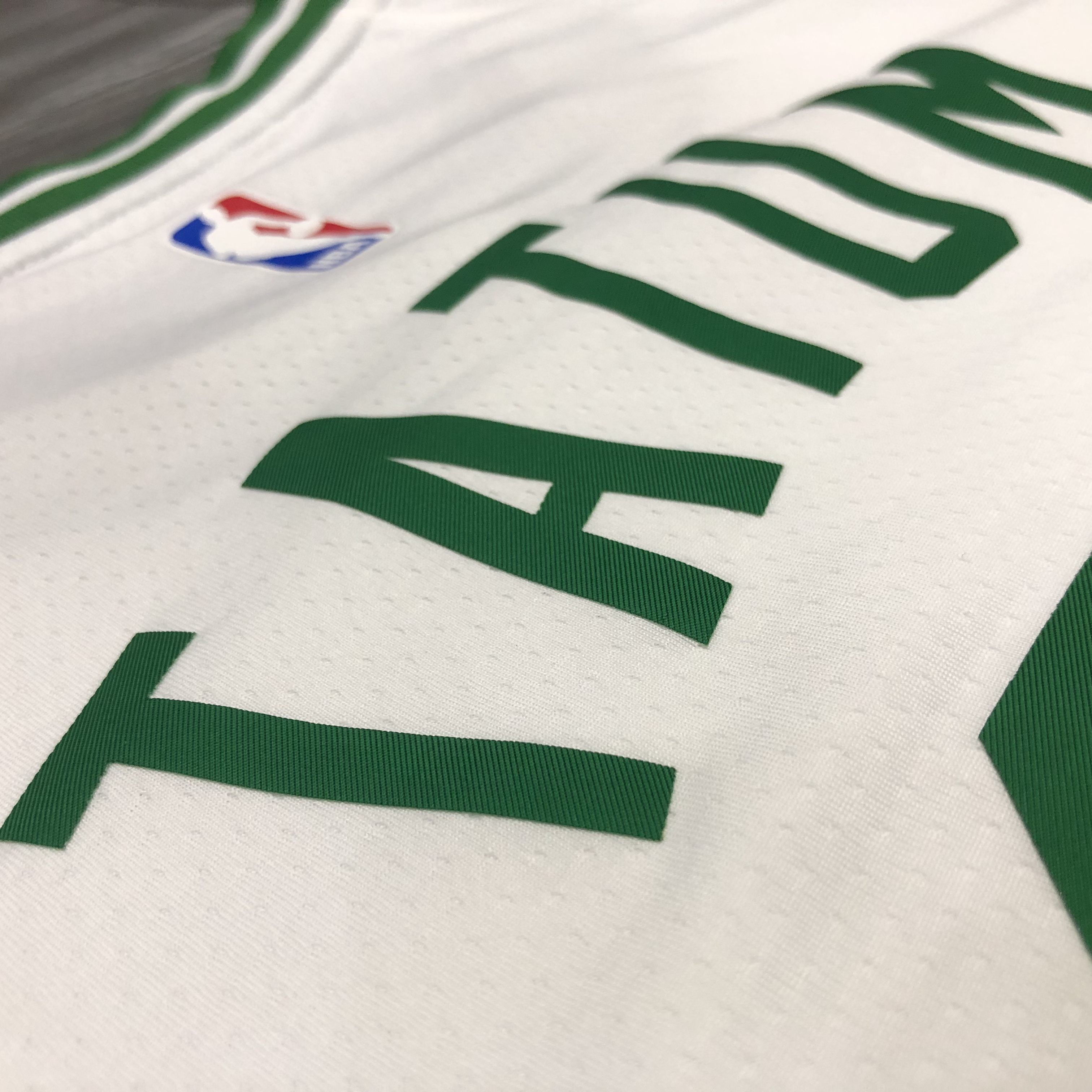 NBA Boston Celtics Retro White with Green Name #0 TATUM Jersey High Quality Name and Number Print - leoleo123123