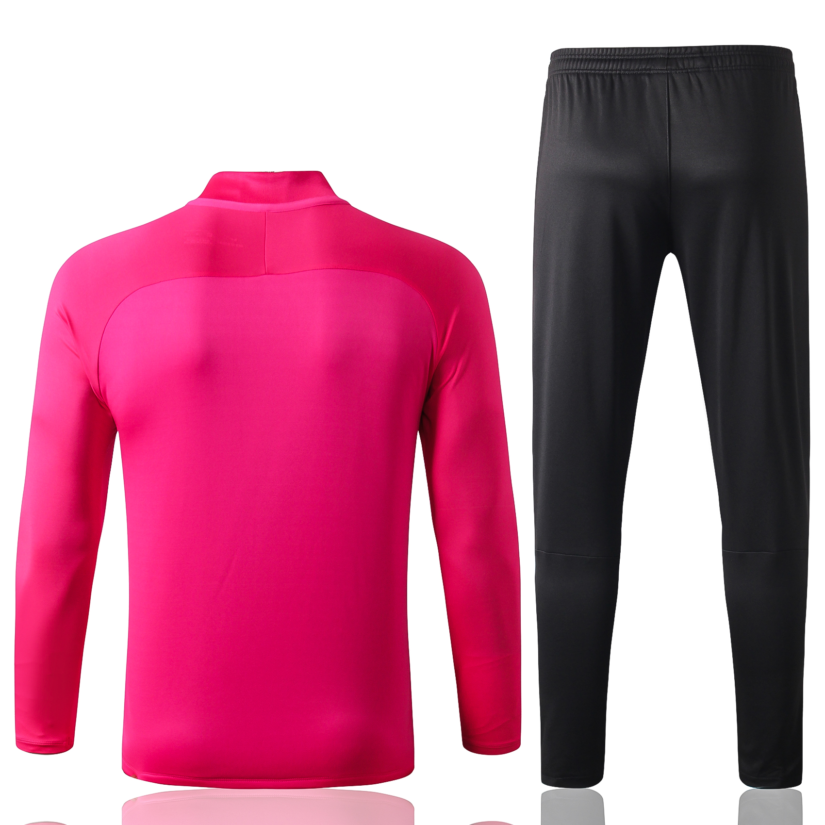 19-20 PSG Pink with Zipper Sweater Tracksuit Thai Quality - leoleo123123