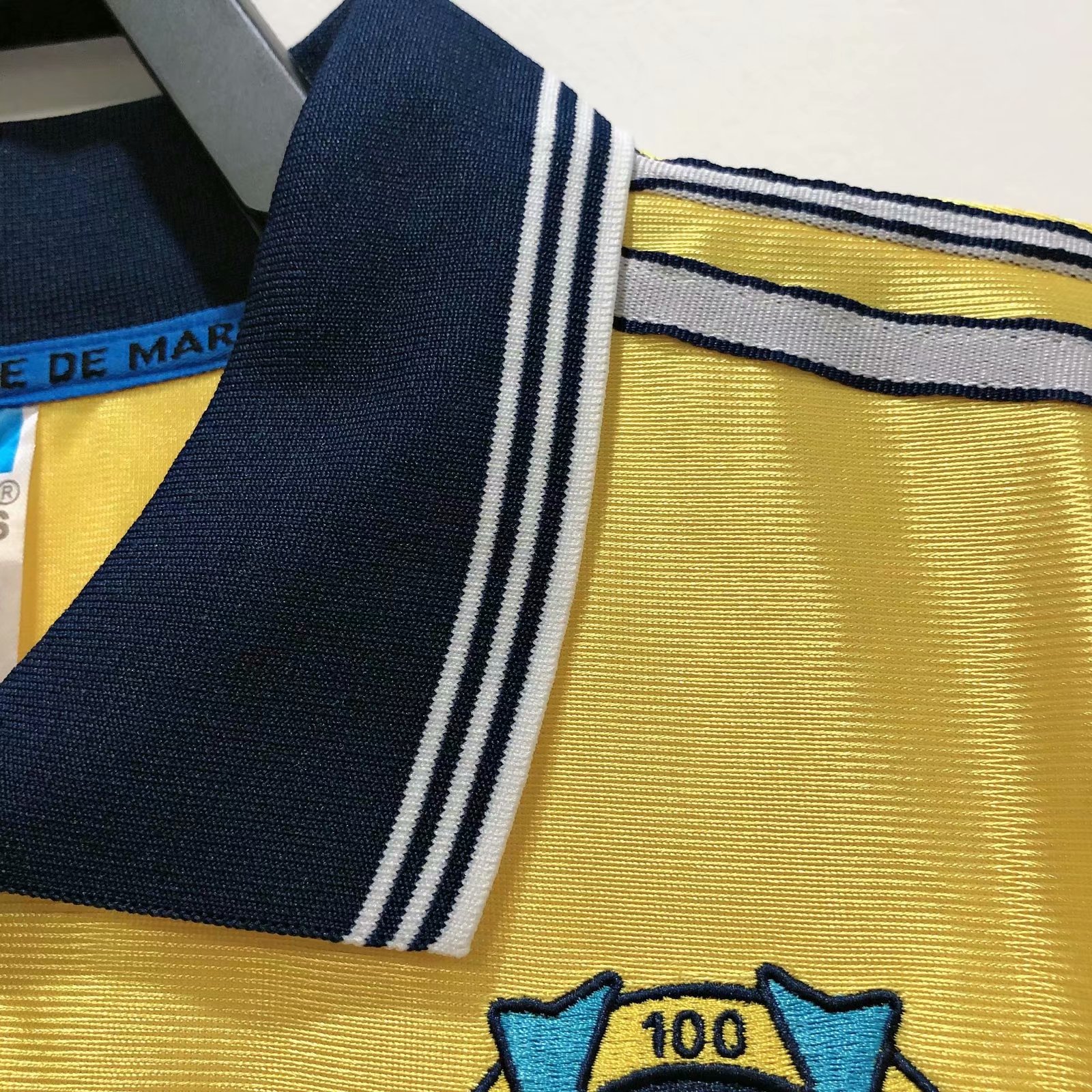 98-99 Marseille Gold Retro Jersey - leoleo123123