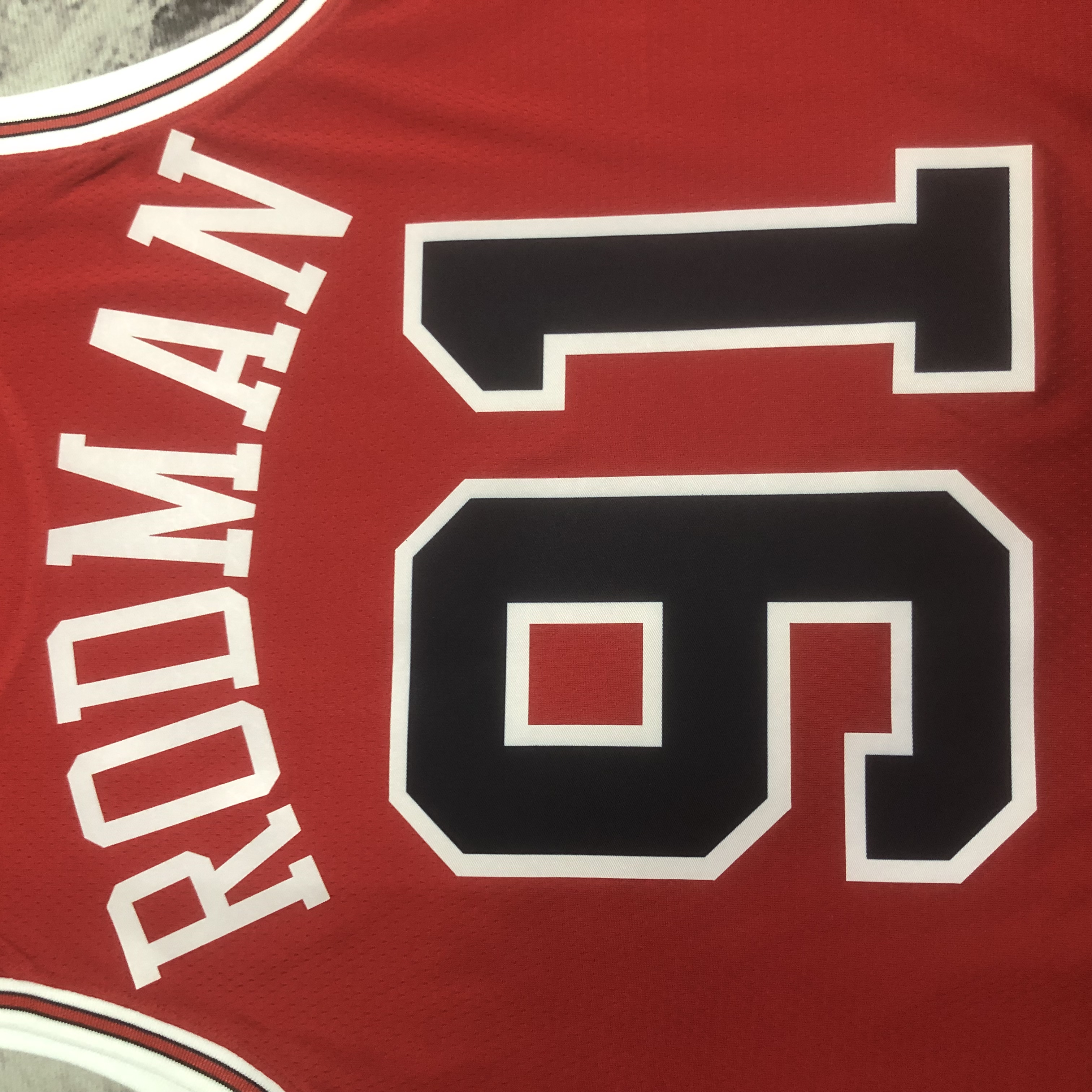 NBA Men 2023 Chicago Bulls Red #91 RODMAN Jersey High Quality Name and Number Print - leoleo123123