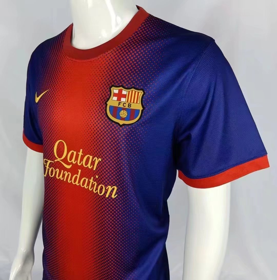 12/13 Barcelona Home Retro Jersey - leoleo123123