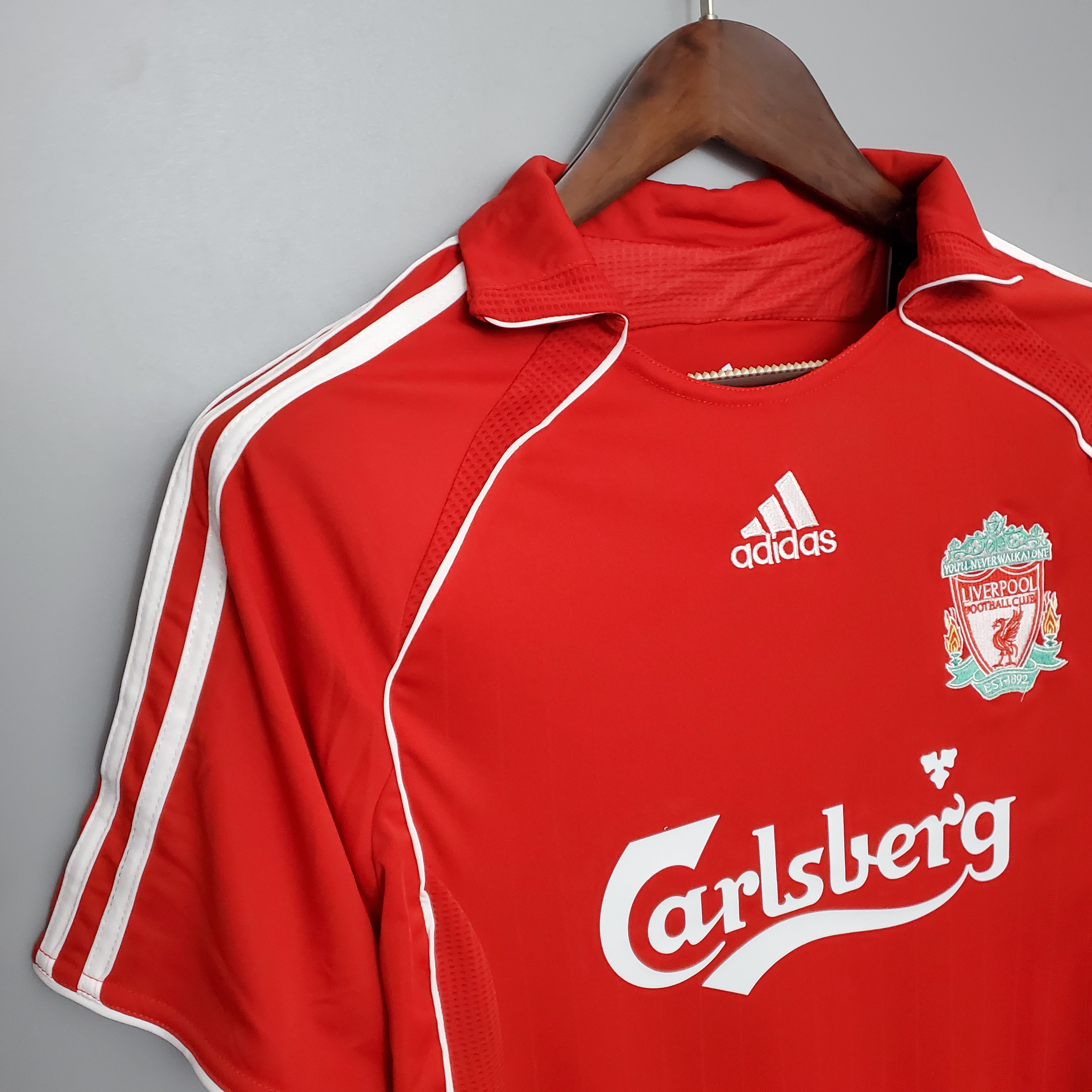 06/07 Liverpool Home Retro Jersey - leoleo123123