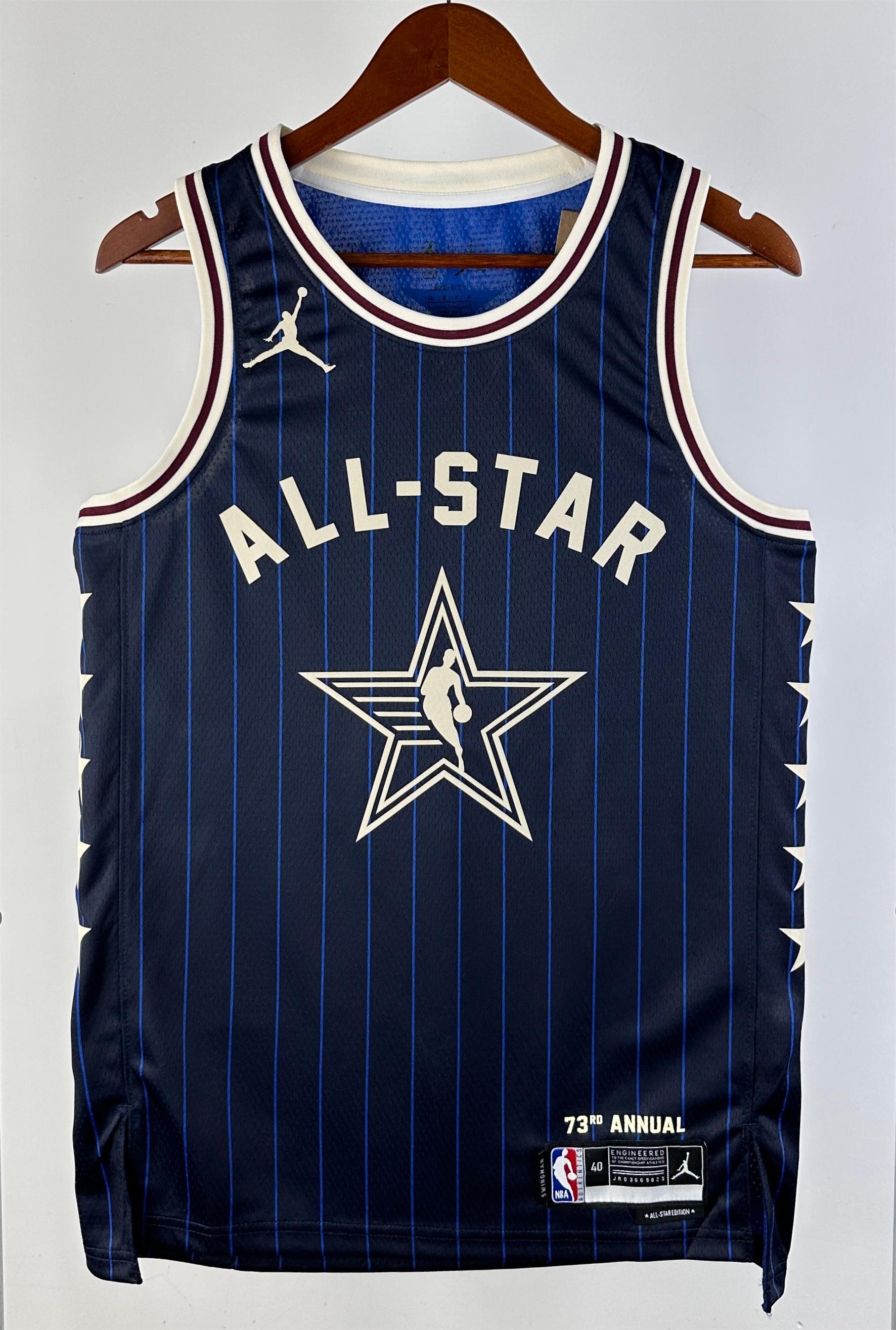 NBA Men Season 2024 Boston Celtics All Stars Blue #0 LILLARD Jersey High Quality Name and Number Print - leoleo123123