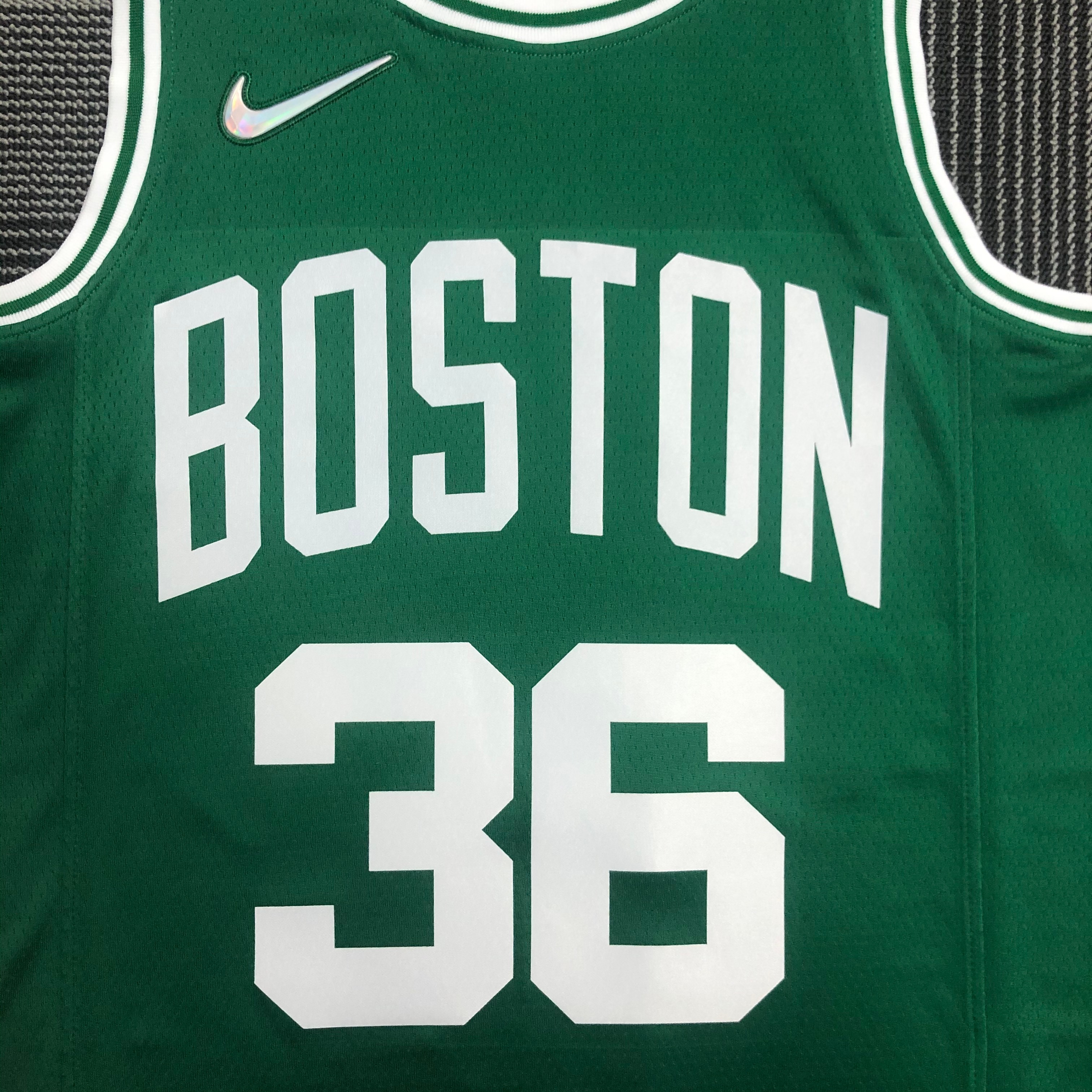 NBA 75th Anniversary Boston Celtics Green #36 SMART Jersey High Quality Name and Number Print - leoleo123123