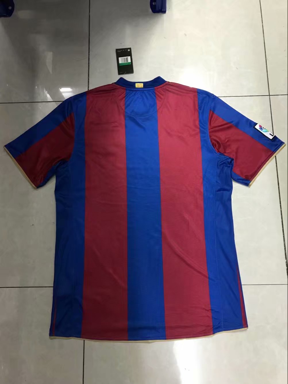 2007 Barcelona Home Retro Jersey - leoleo123123