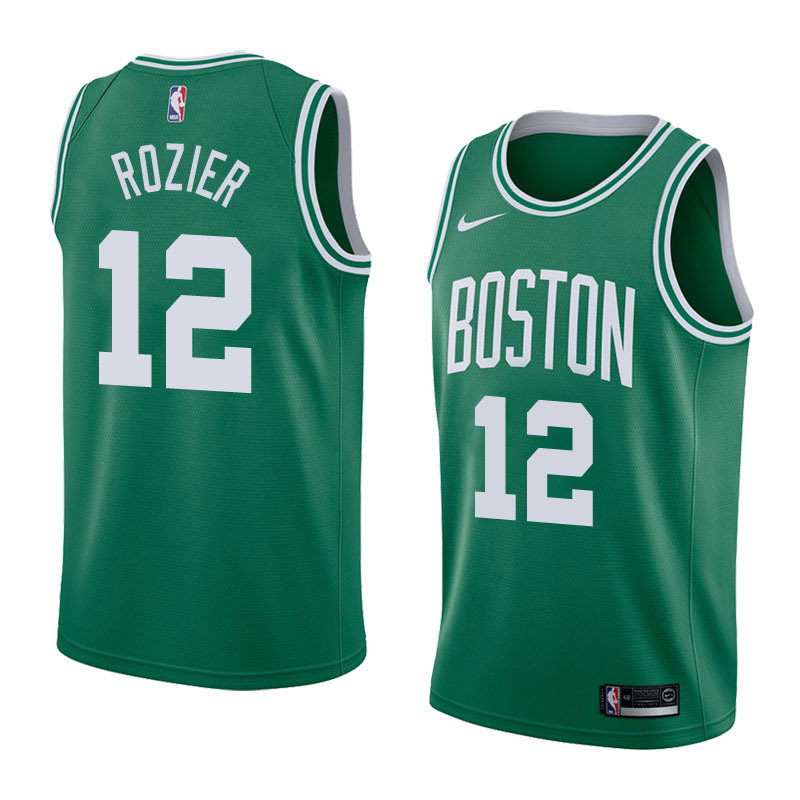 NBA Boston Celtics Green with White Name #12 ROZIER Jersey High Quality Name and Number Print - leoleo123123