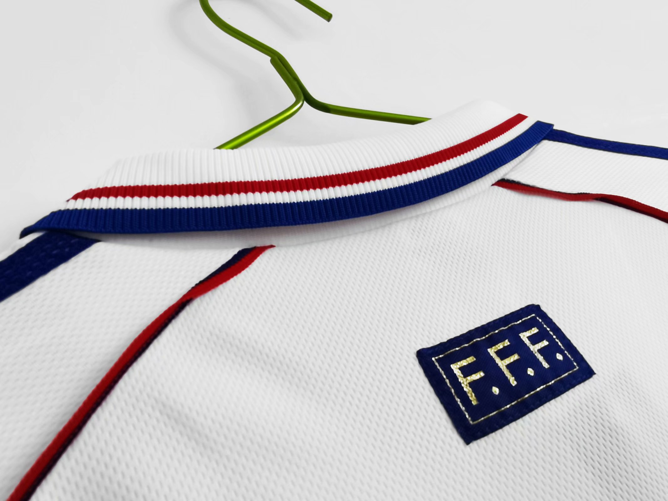 1998 France Away Retro Jersye - leoleo123123