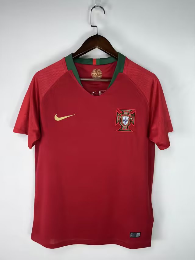 2018 Portugal Home Retro Jersey - leoleo123123