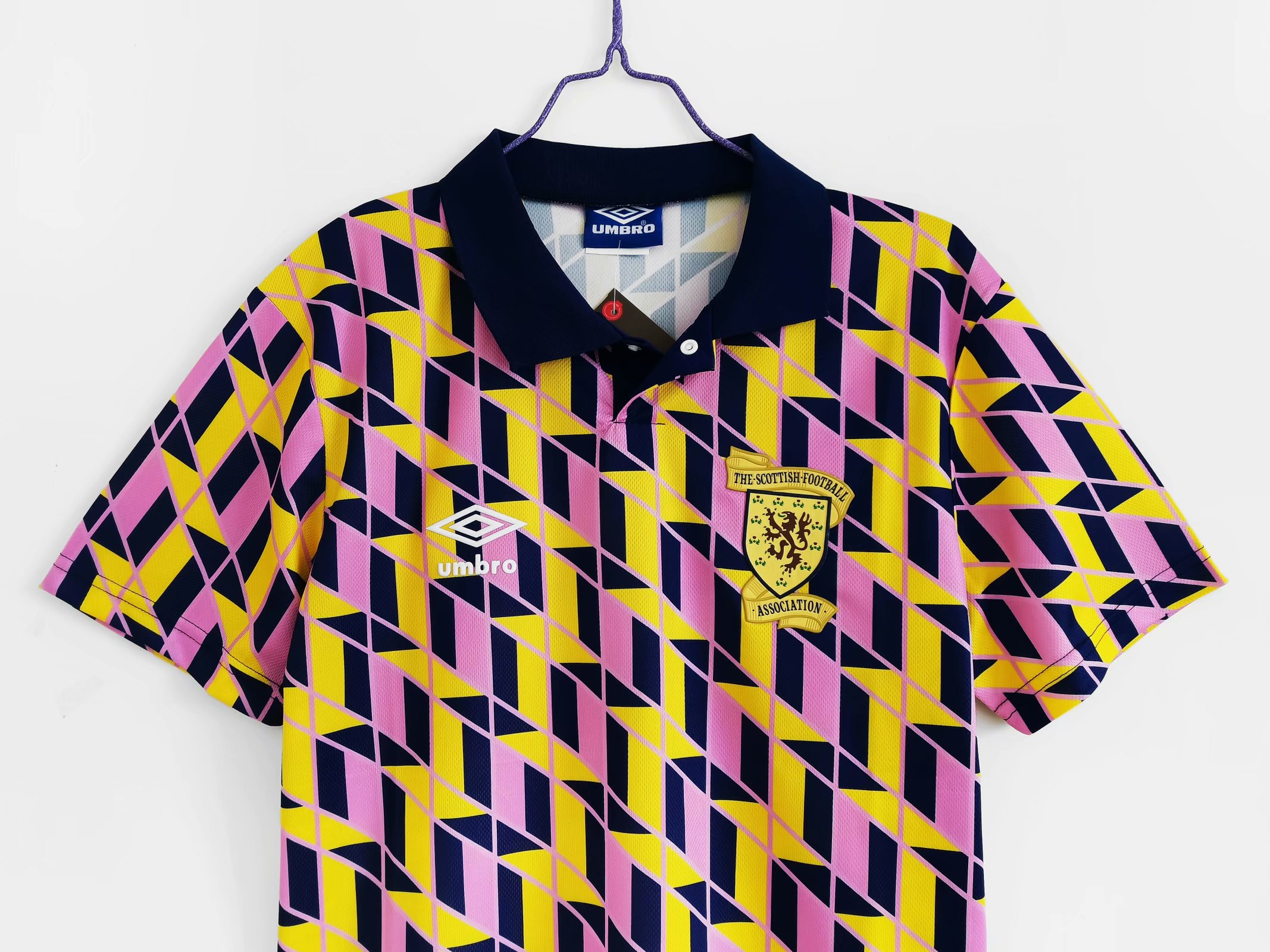 91-93 Scotland Away Retro Jersey - leoleo123123