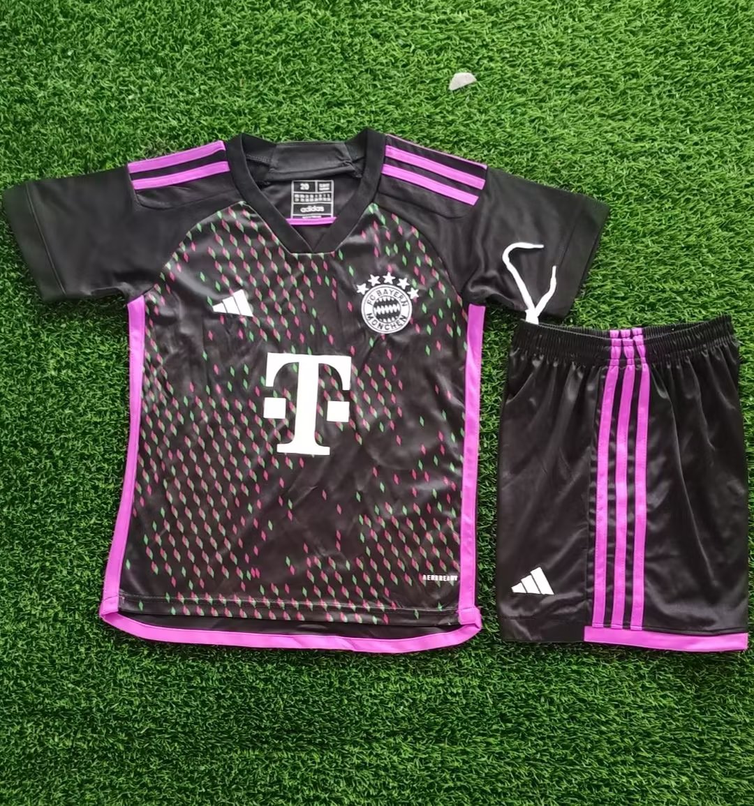 23/24 Bayern Munich Away Kids Jersey - leoleo123123