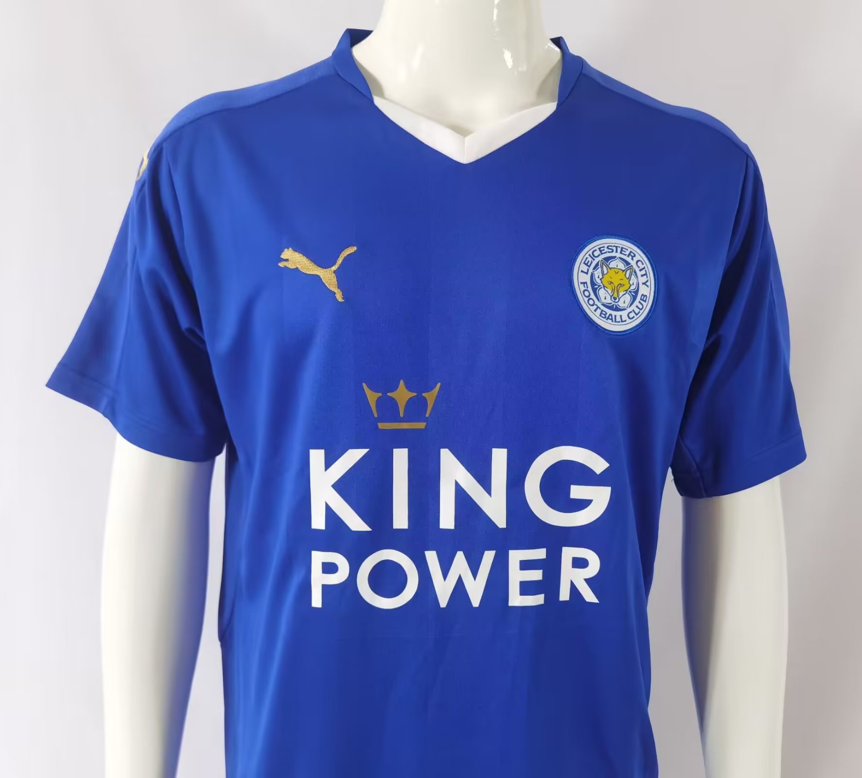 15/16 Leicester Home Retro Jersey Fans Version - leoleo123123