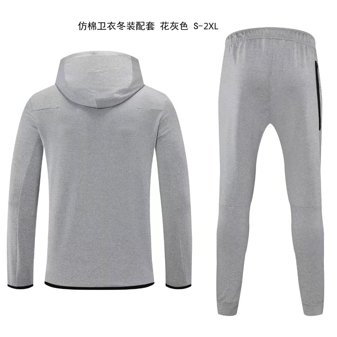 21/22 Nike Jacket Tracksuit Grey Color - leoleo123123