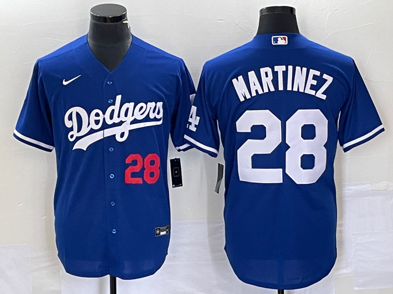 Los Angeles Dodgers NARTINEZ #28 Blue Baseball Jersey - leoleo123123