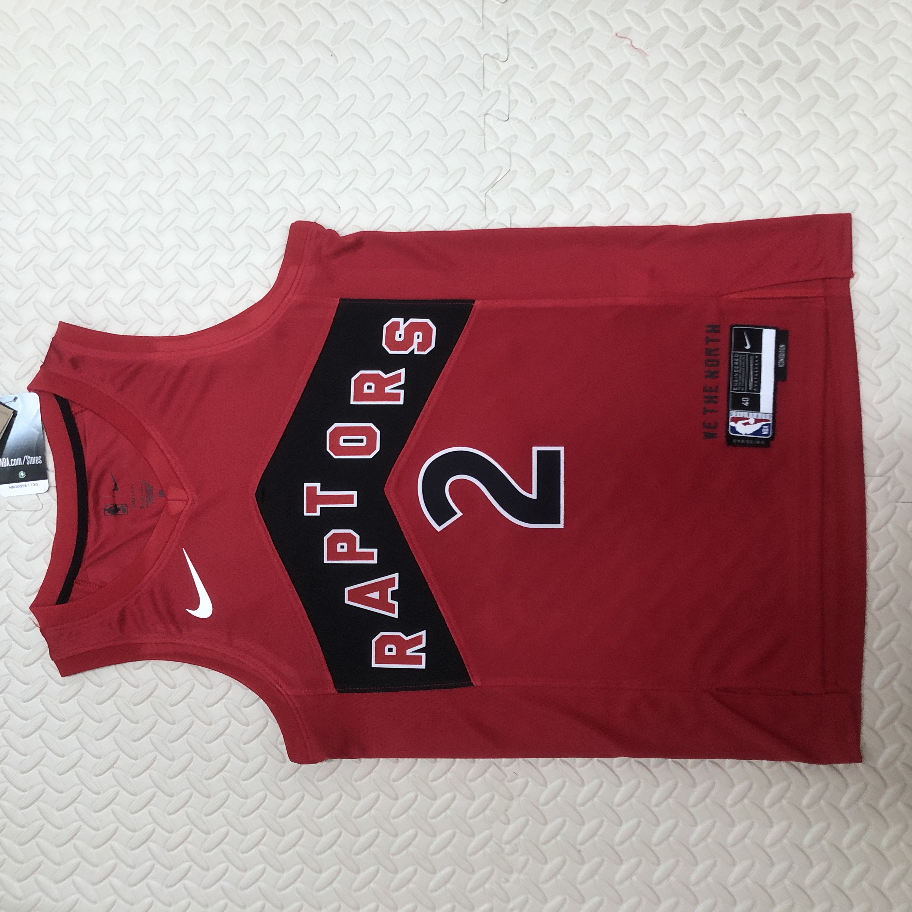 NBA Men Toronto Raptors Red #2 LEONARD Jersey High Quality Name and Number Print - leoleo123123