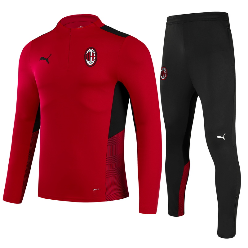 21/22 AC Milan Red Sweater Tracksuit Thai Quality - leoleo123123
