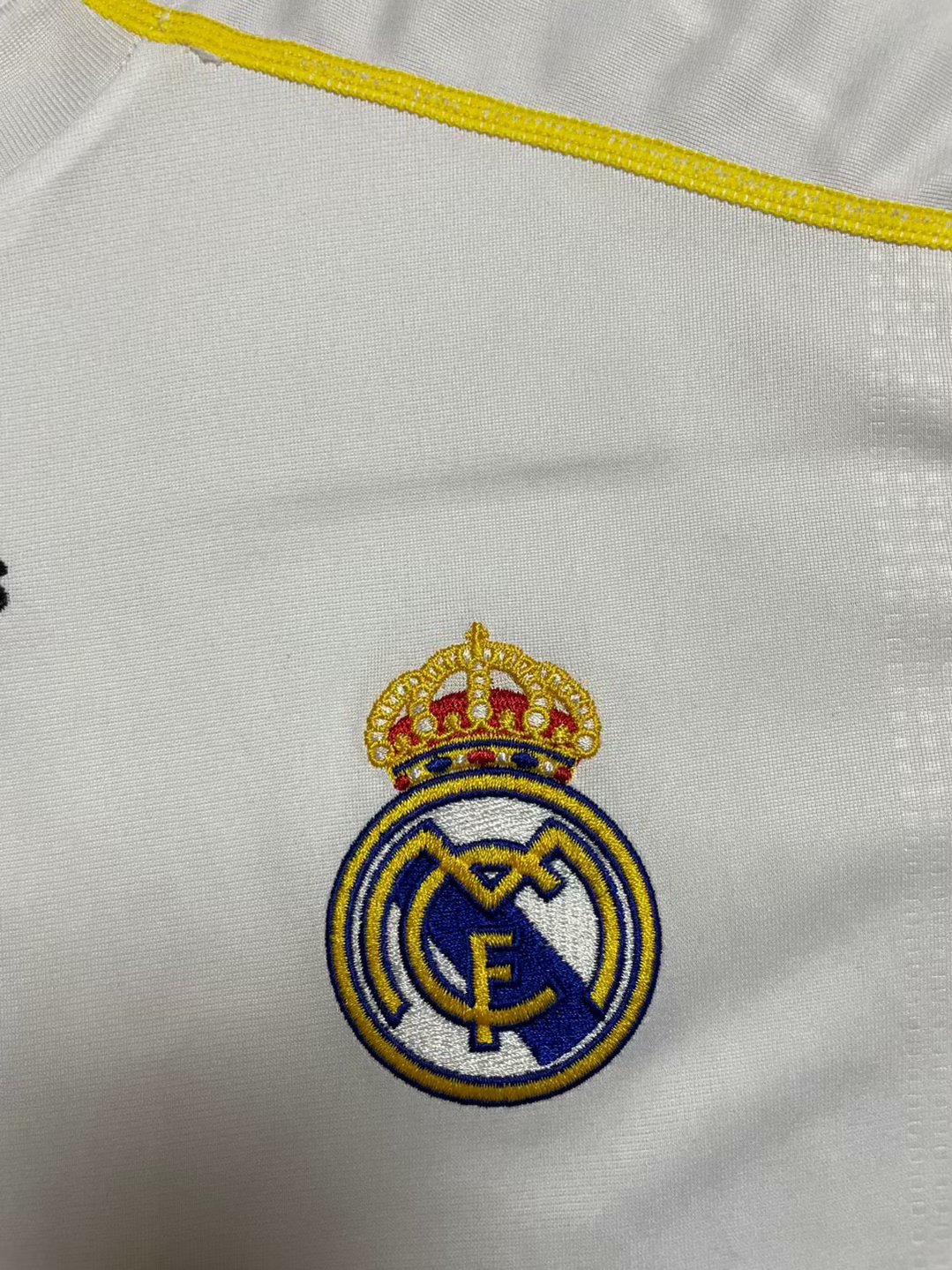 09/10 Real Madrid Home Retro Jersey Long Sleeve - leoleo123123