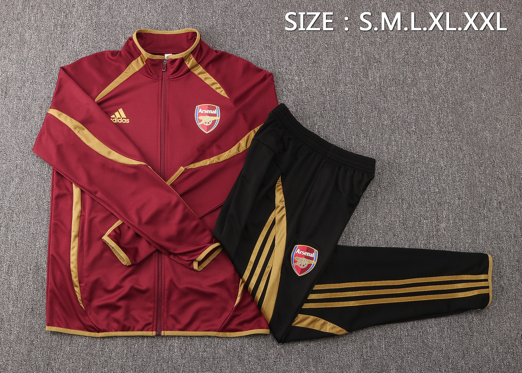 22 Arsenal Jujube RedJacket Tracksuit Thai Quality - leoleo123123