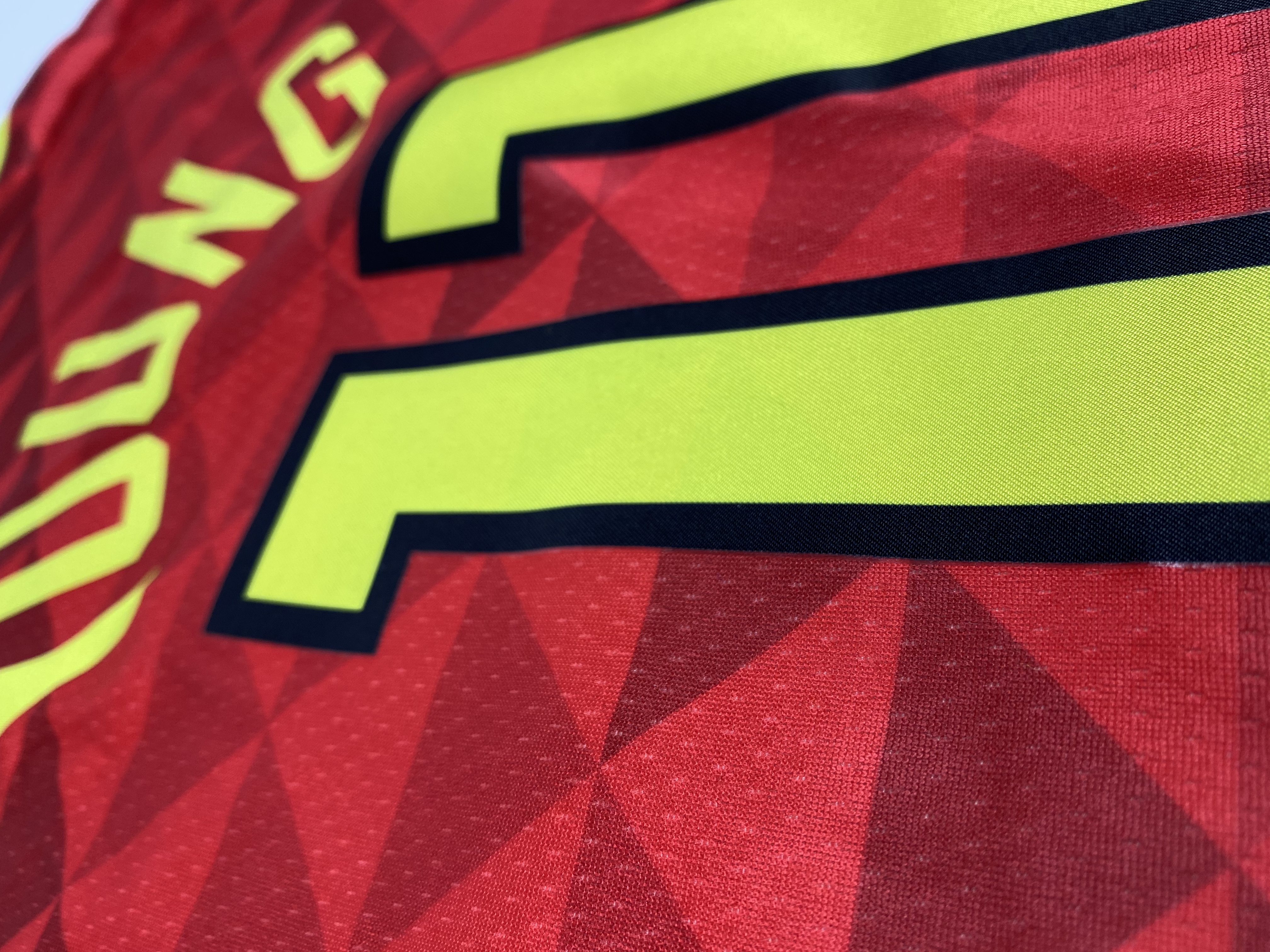 NBA Men Atlanta Hawks Red #11 YOUNG Jersey High Quality Name and Number Print - leoleo123123