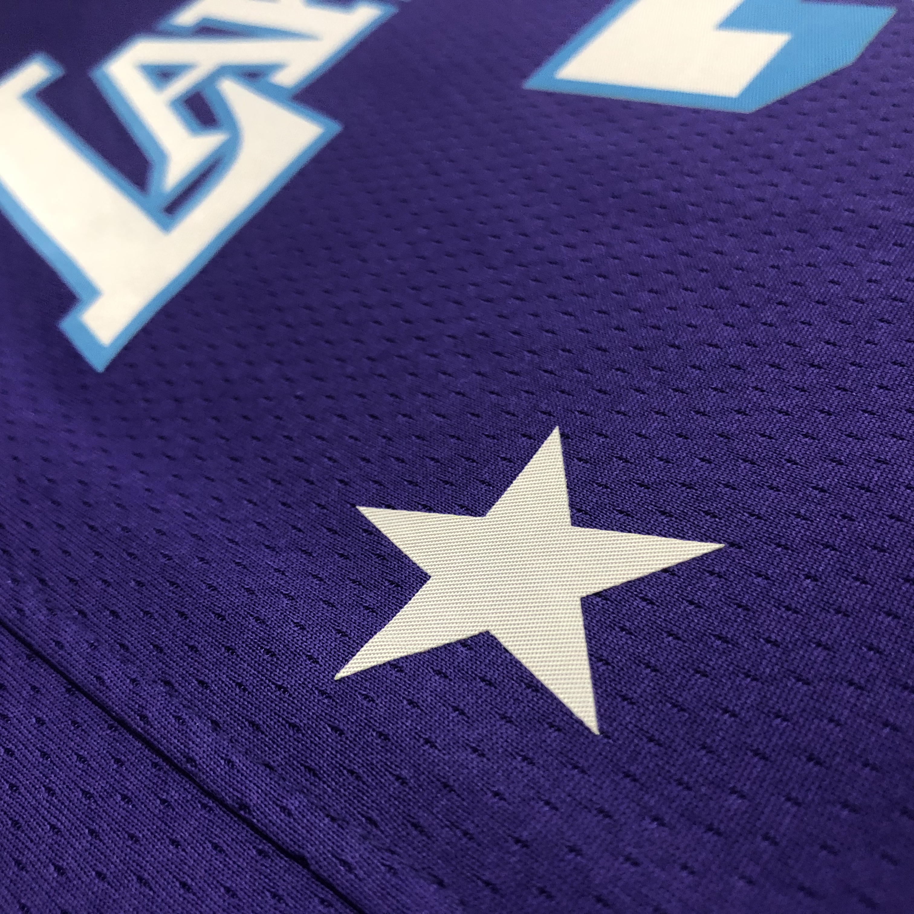 NBA Season 2022 75th Anniversary Los Angeles Lakers Purple Round Neck #7 ANTHONY Jersey High Quality Name and Number Print - leoleo123123