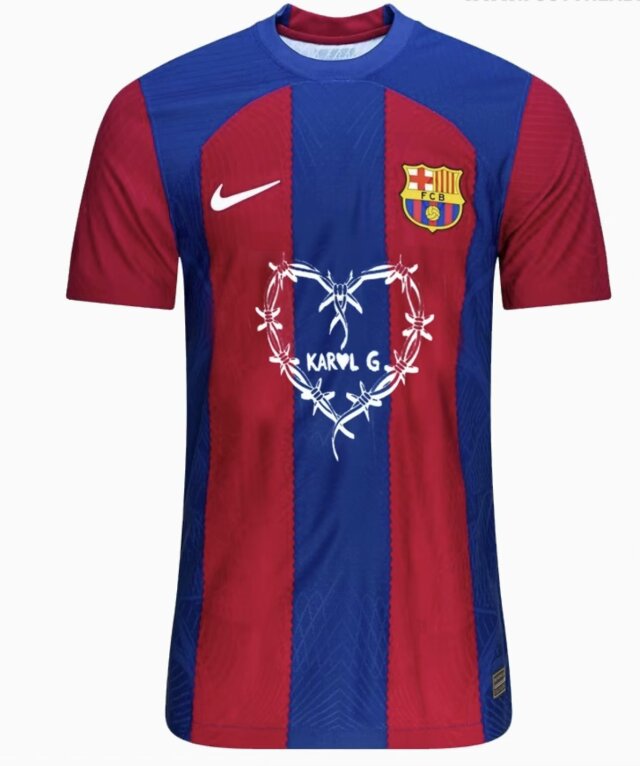 23/24 Barcelona KAROL G Jersey 1:1 Quality Fan Version - leoleo123123