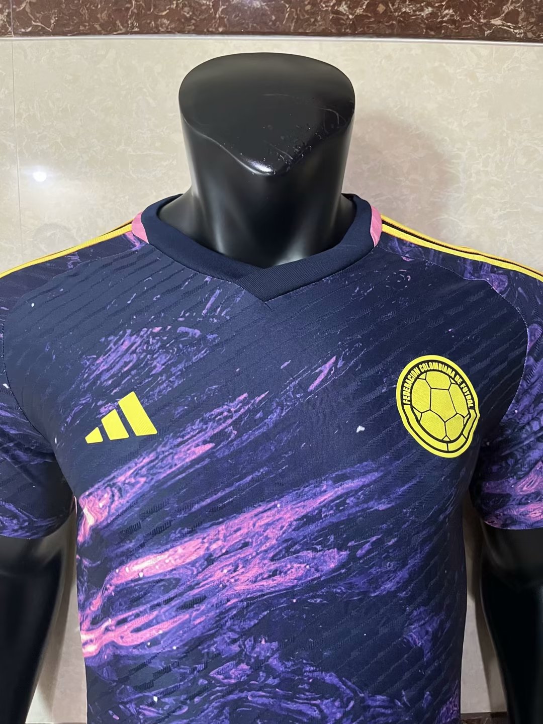 23/24 Colombia Away Jersey Player Version 1:1 Quality - leoleo123123