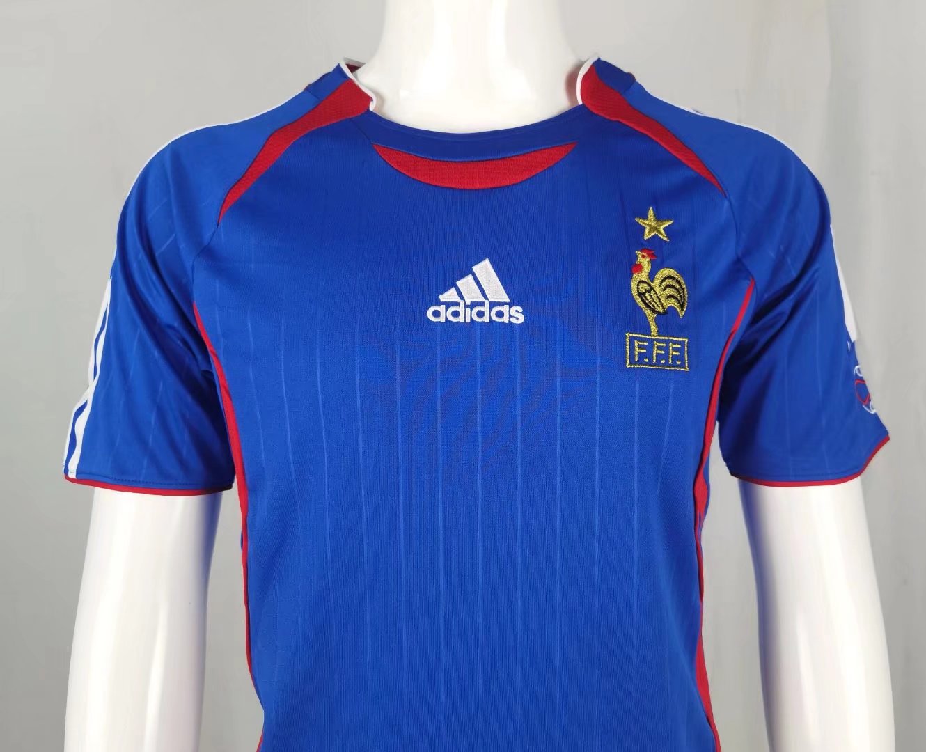 2006 France Home Retro Jersey - leoleo123123