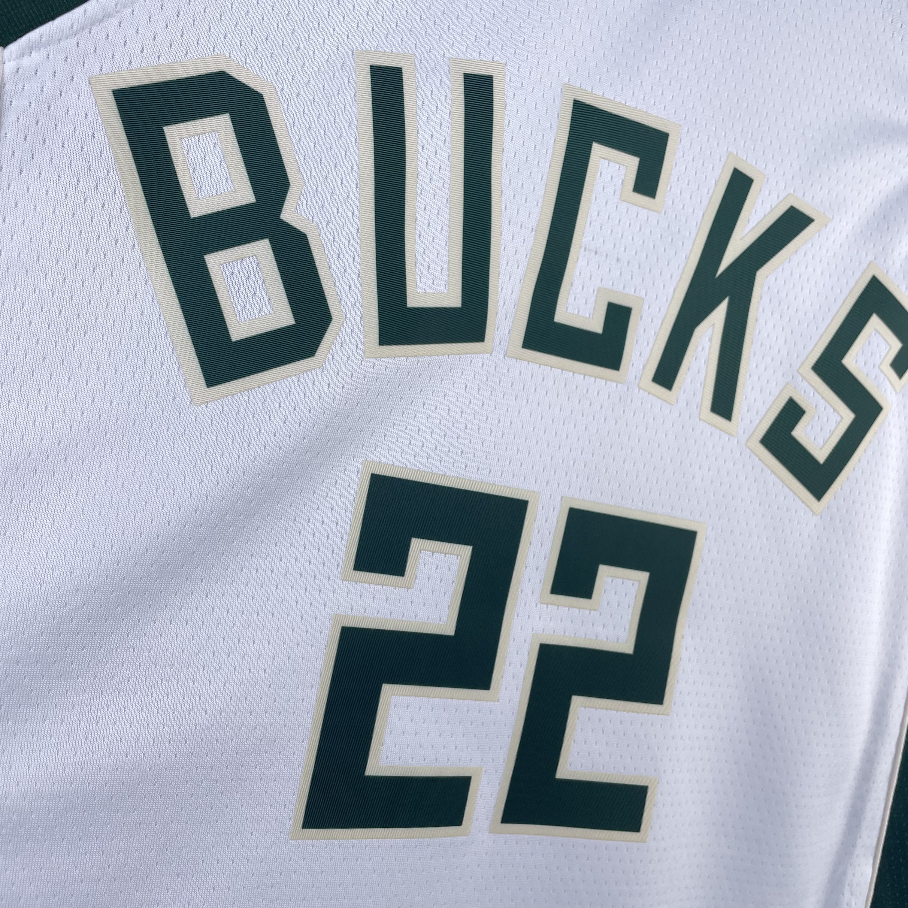 NBA Men 2023 Milwaukee Bucks White #22 MIDDLETON Jersey High Quality Name and Number Print - leoleo123123