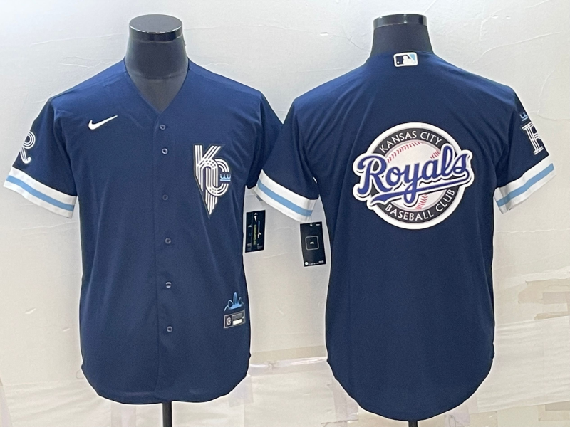 Kansas City Royals Nike Navy Blue Color Jersey - leoleo123123