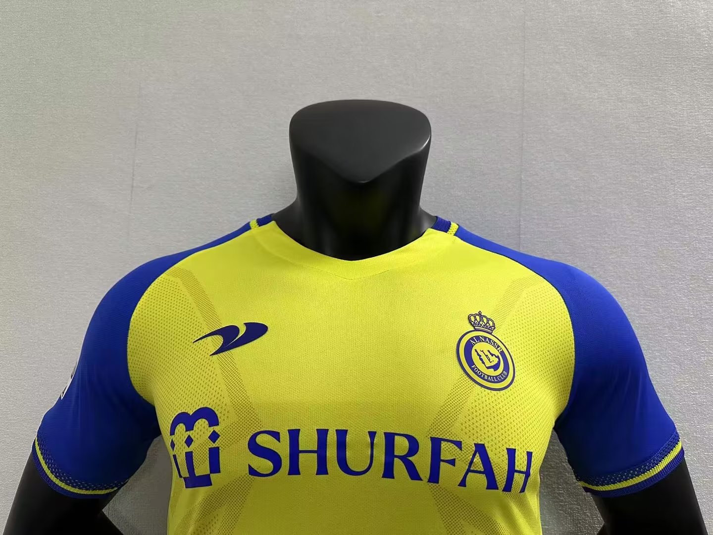 22-23 Al Nassr Home Player Version Soccer Jersey - leoleo123123