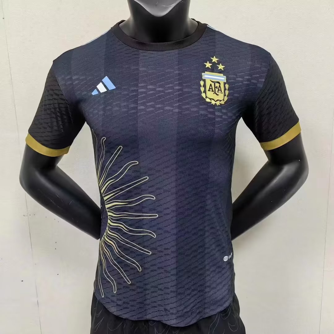22/23 Argentina Speical Black Jersey Player Version 1:1 Quaility - leoleo123123
