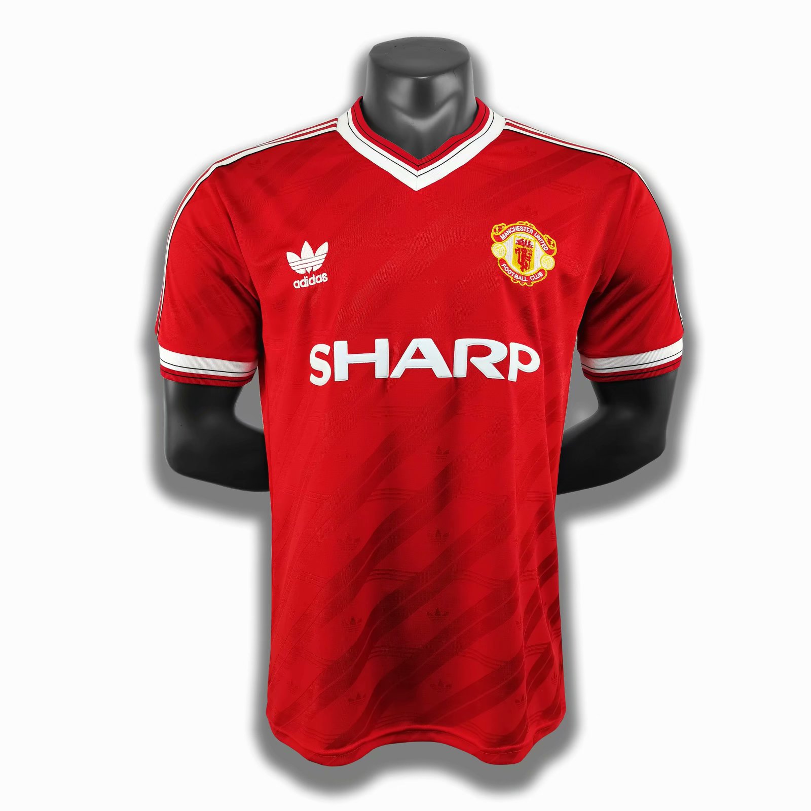 1986 Man United Home Retro Jersye - leoleo123123