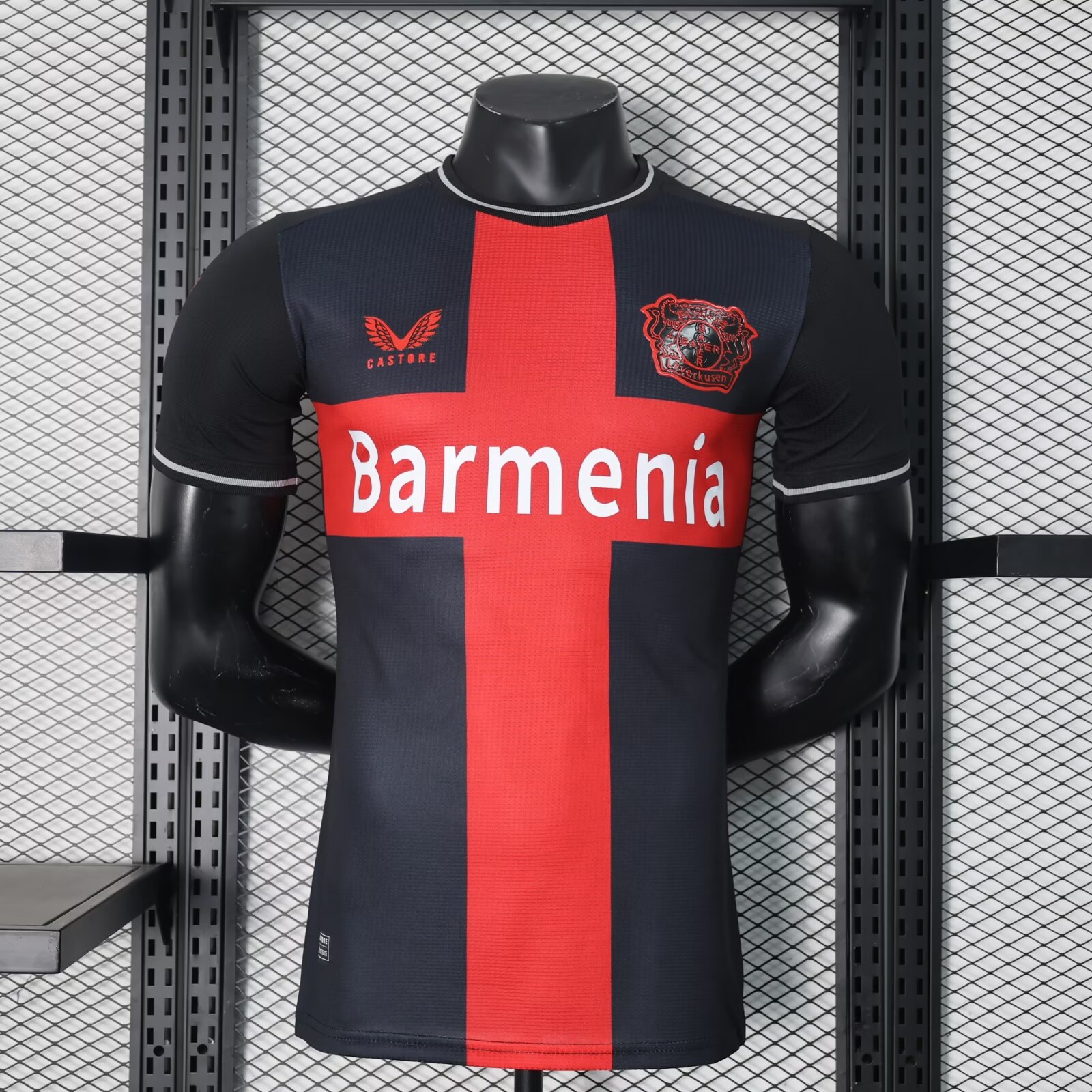 23/24 Bayer 04 Leverkusen Home Jersey Player Version 1:1 Quality - leoleo123123