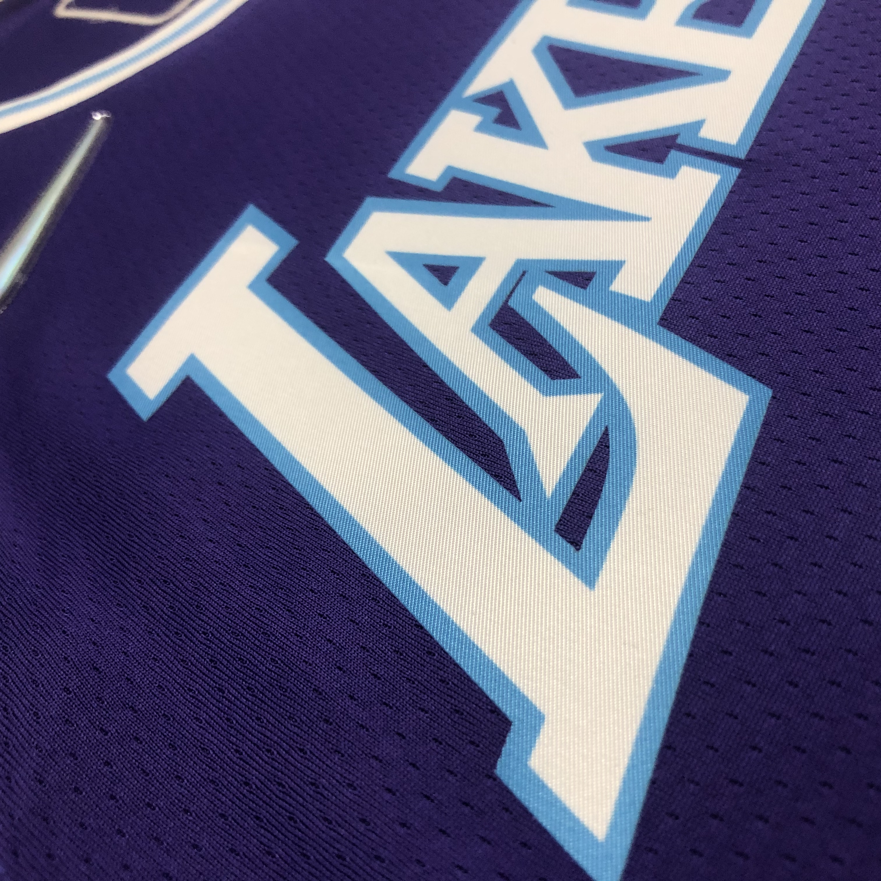 NBA Season 2022 75th Anniversary X-BOX Los Angeles Lakers Purple Round Neck #117 Jersey High Quality Name and Number Print - leoleo123123