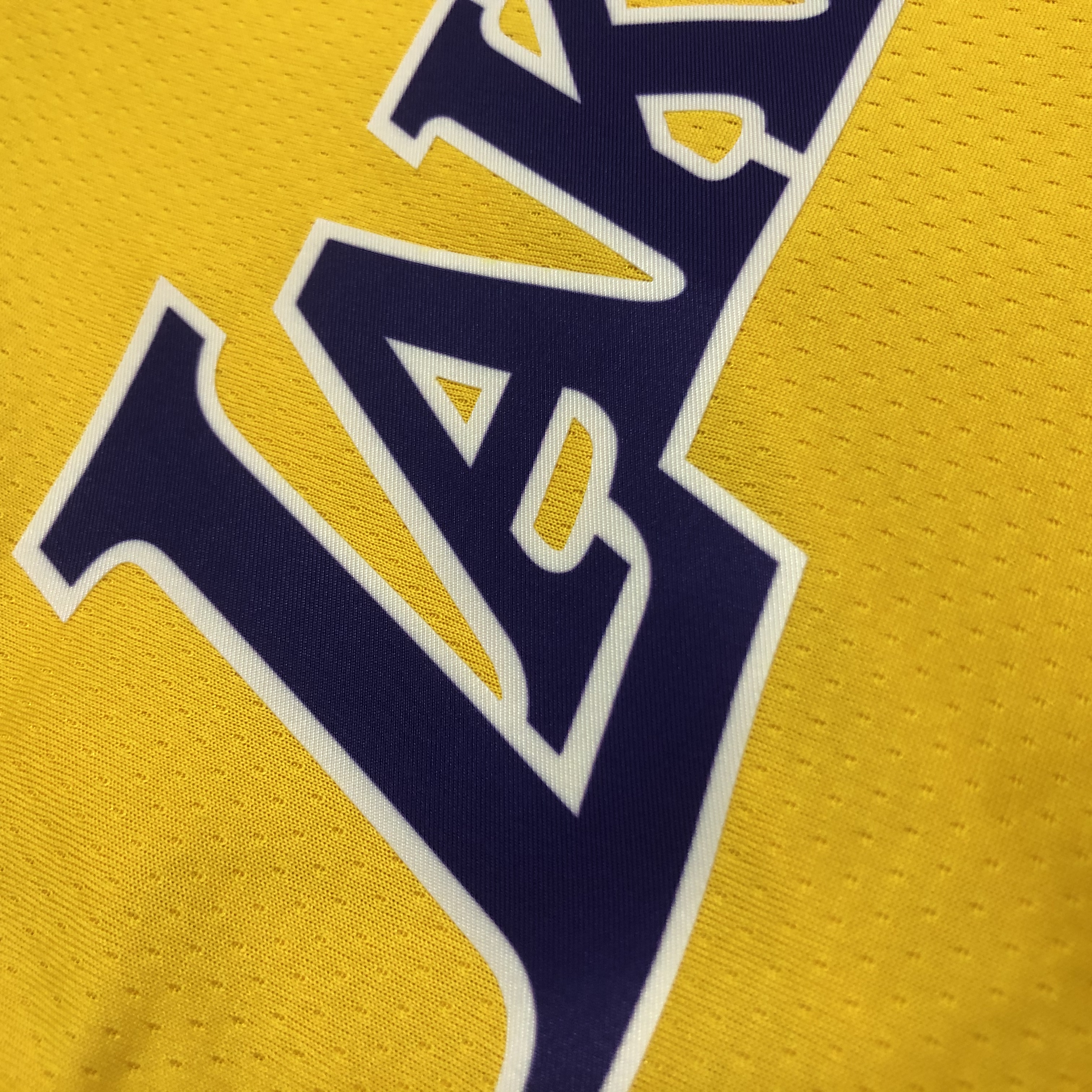 NBA Men Los Angeles Lakers Retro Yellow Round Neck #0 WESTBROOK Jersey High Quality Name and Number Print - leoleo123123
