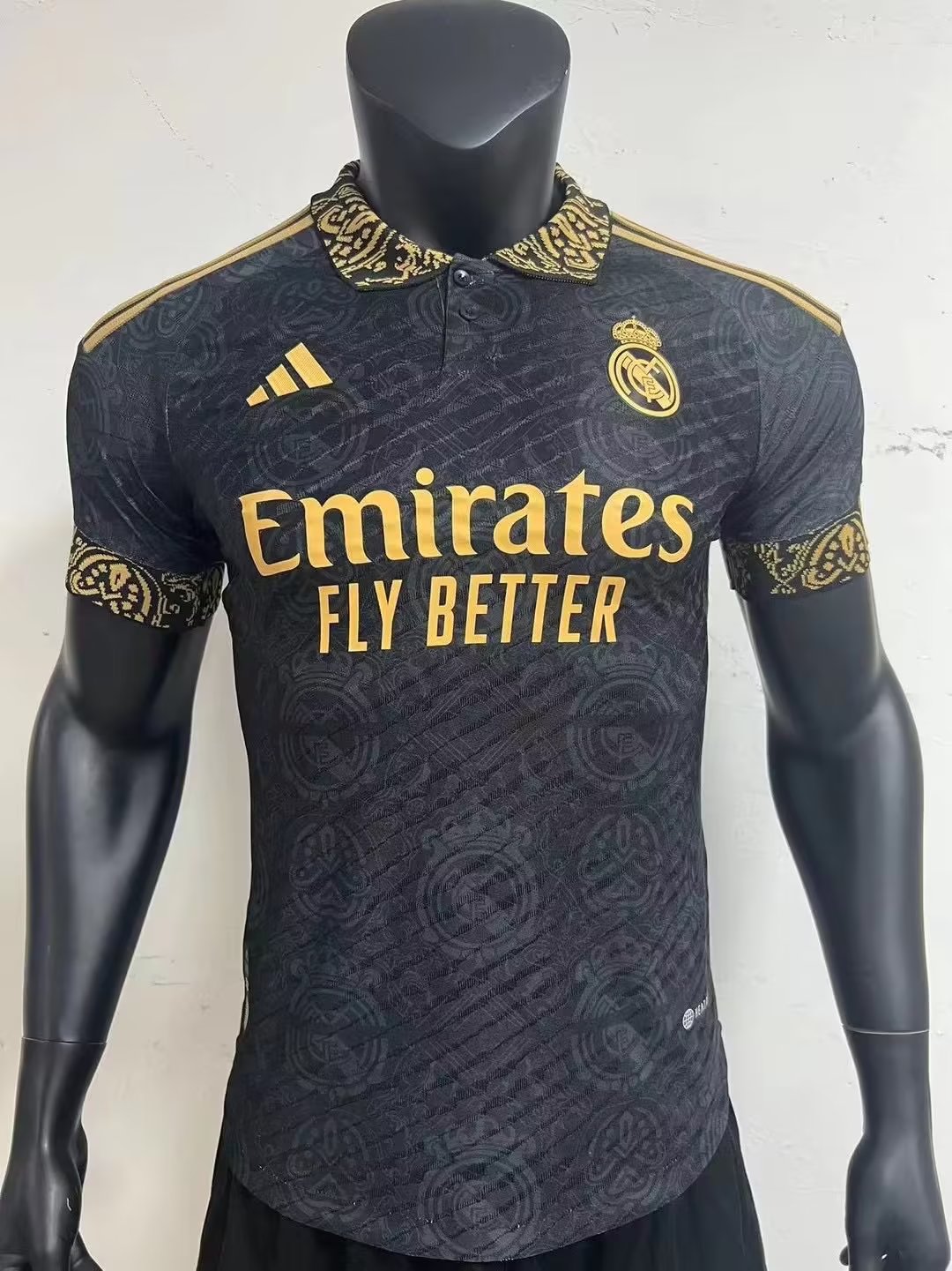 23/24 Real Madrid Special Jersey Black Color Player Version - leoleo123123