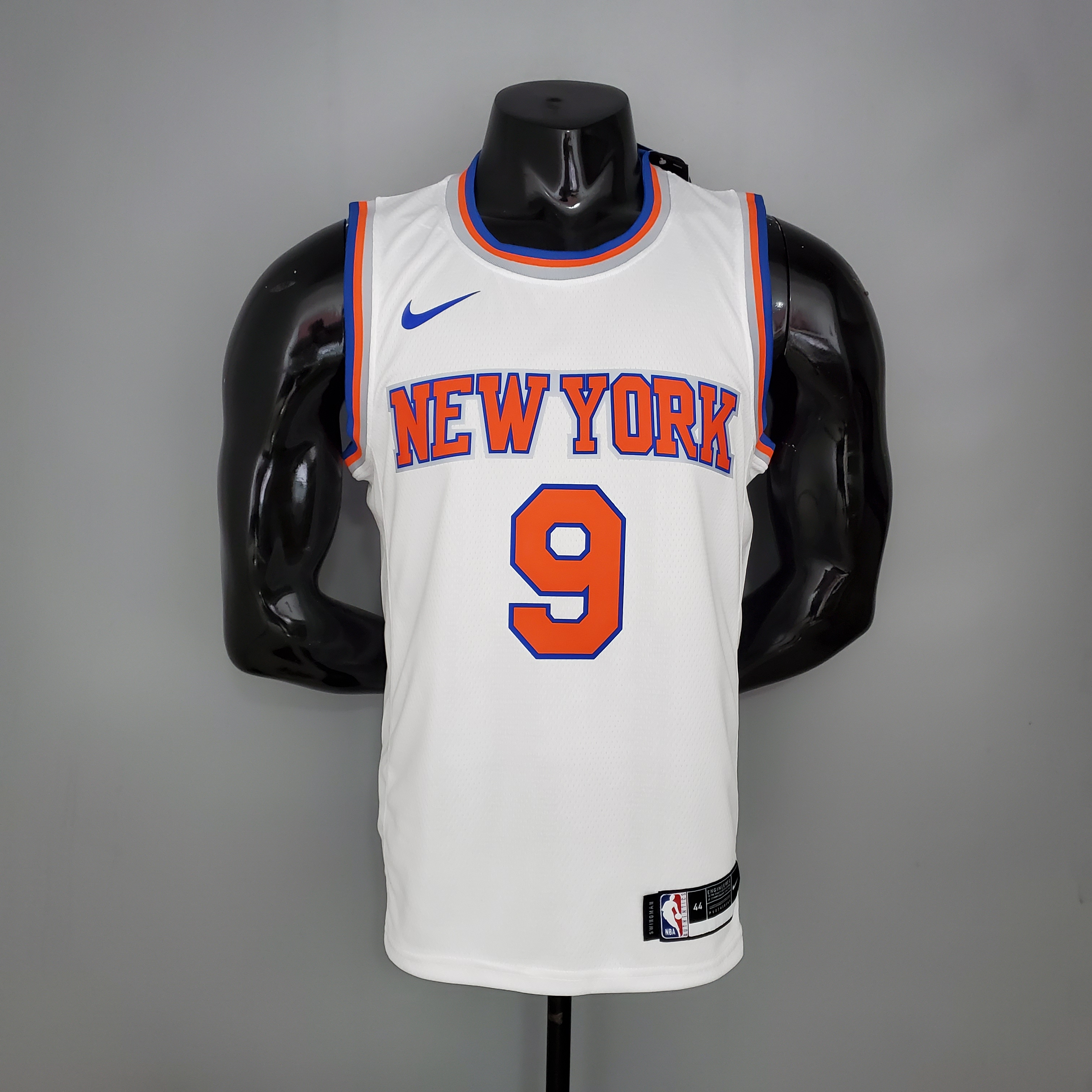 NBA Men New York Knicks White #9 BARRETT Jersey High Quality Name and Number Print - leoleo123123