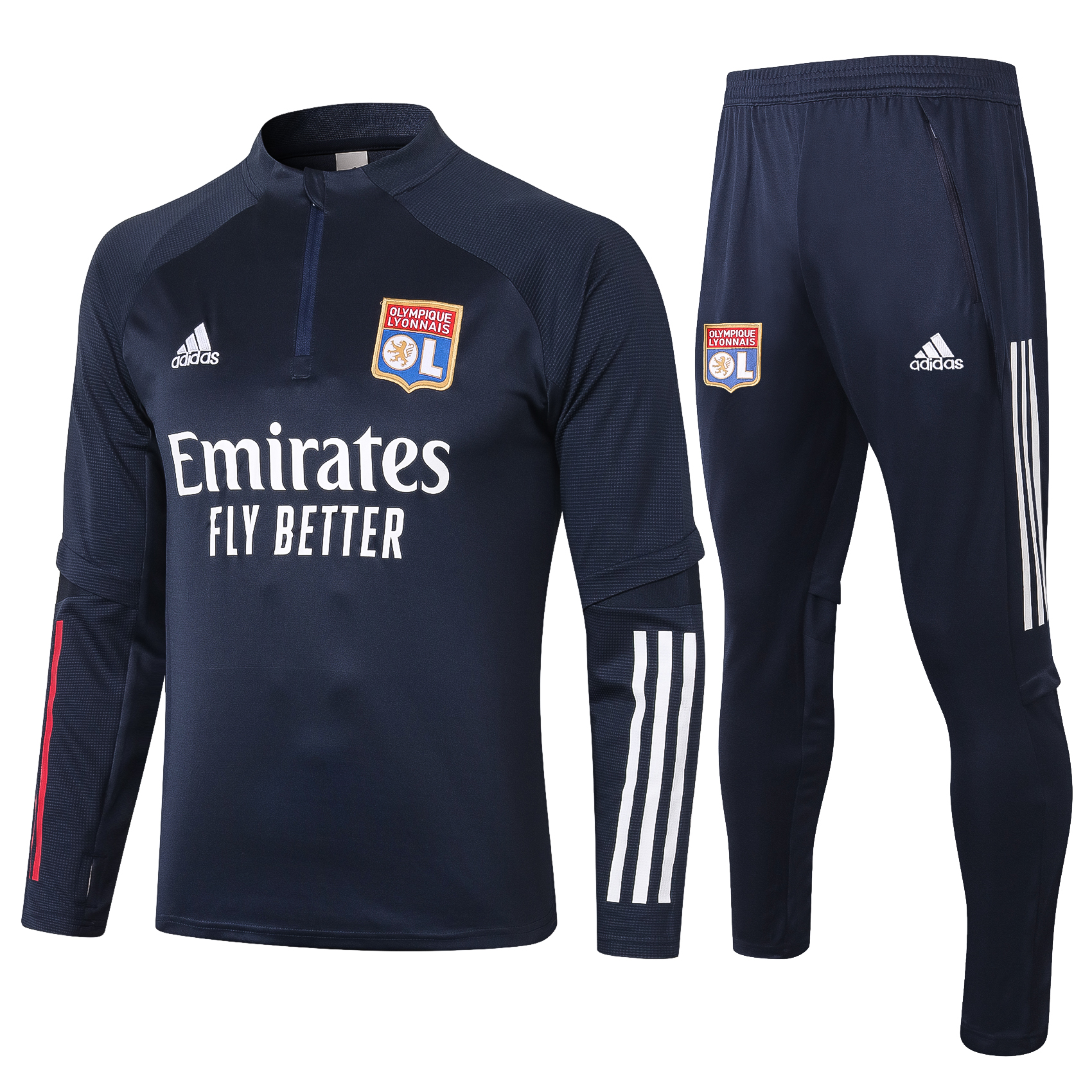 21-22 Lyon Blue Sweater Tracksuit Thai Quality - leoleo123123