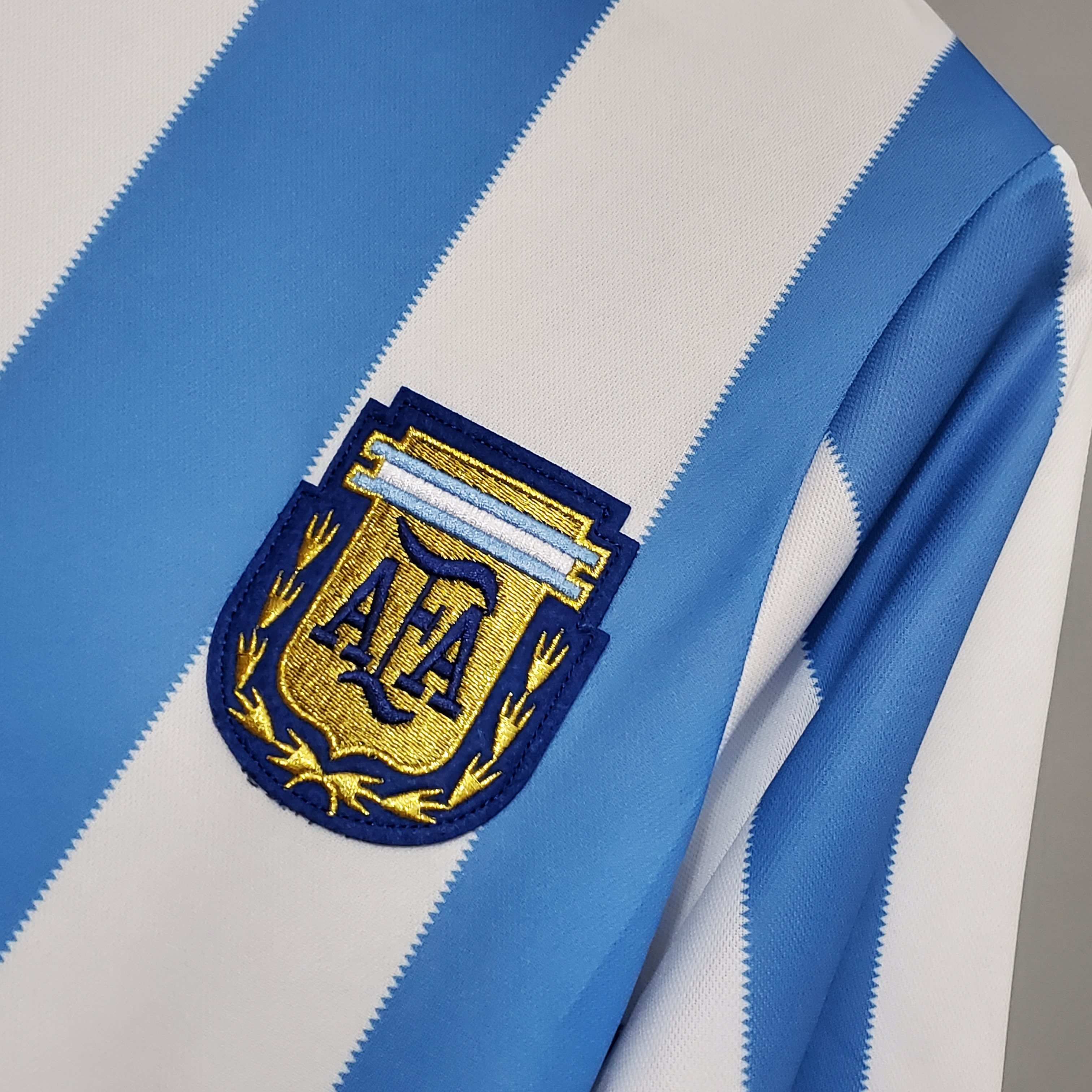 1986 Argentina Home Retro Jersey Fan Version - leoleo123123