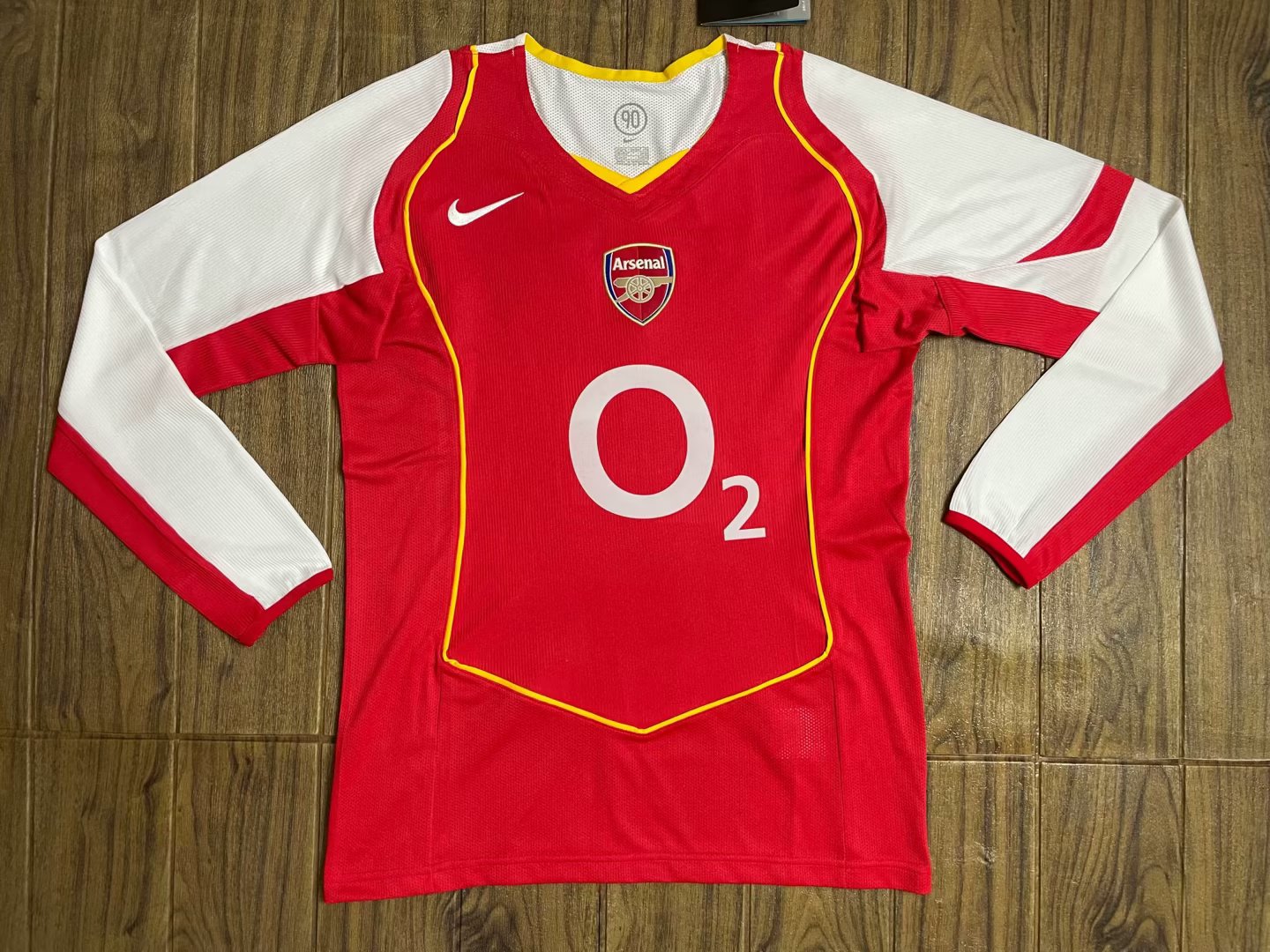04-05 Arsenal Home Retro Jersey Long Sleeve - leoleo123123