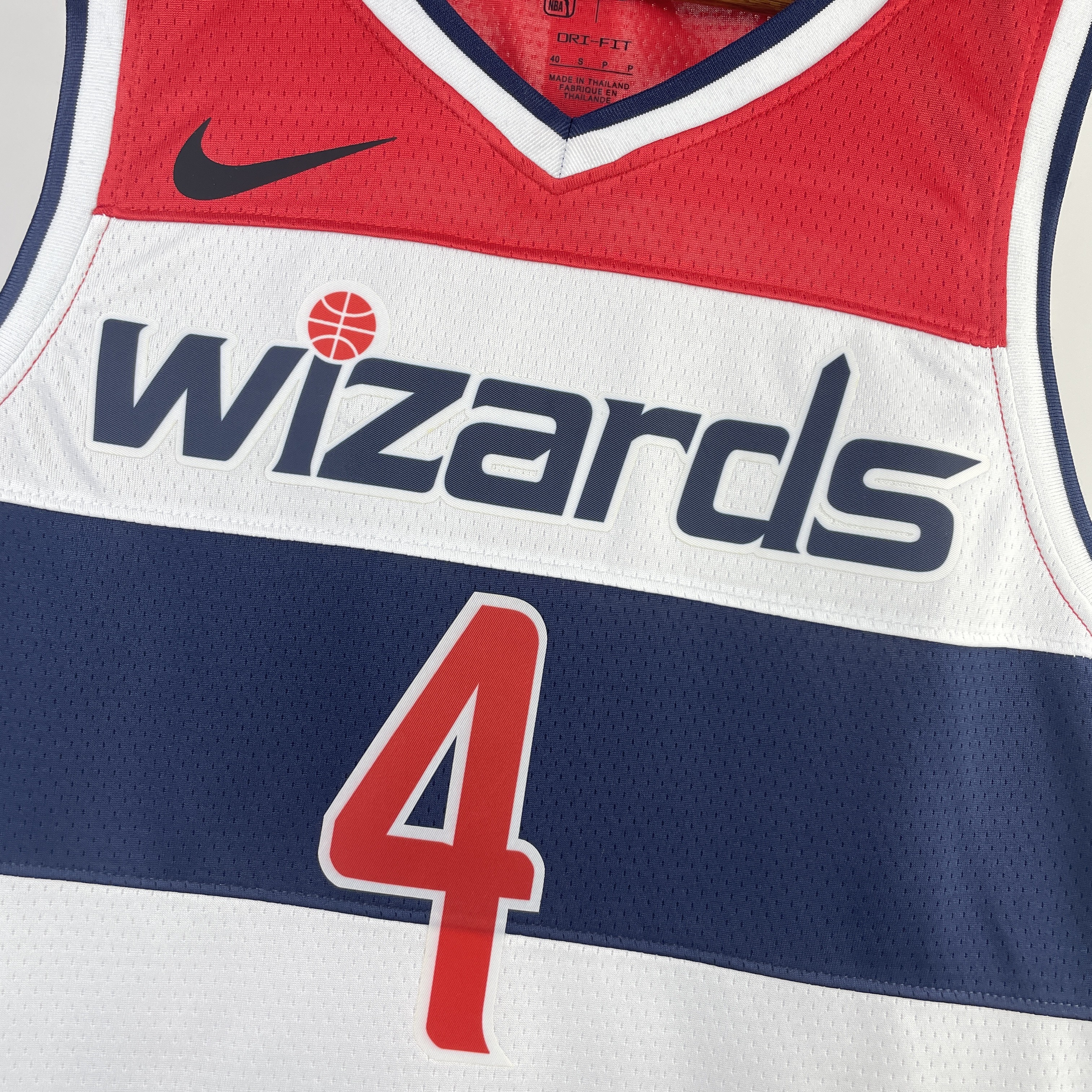 NBA Men 2023 Washington Wizards White #4 WESTBROOK Jersey High Quality Name and Number Print - leoleo123123