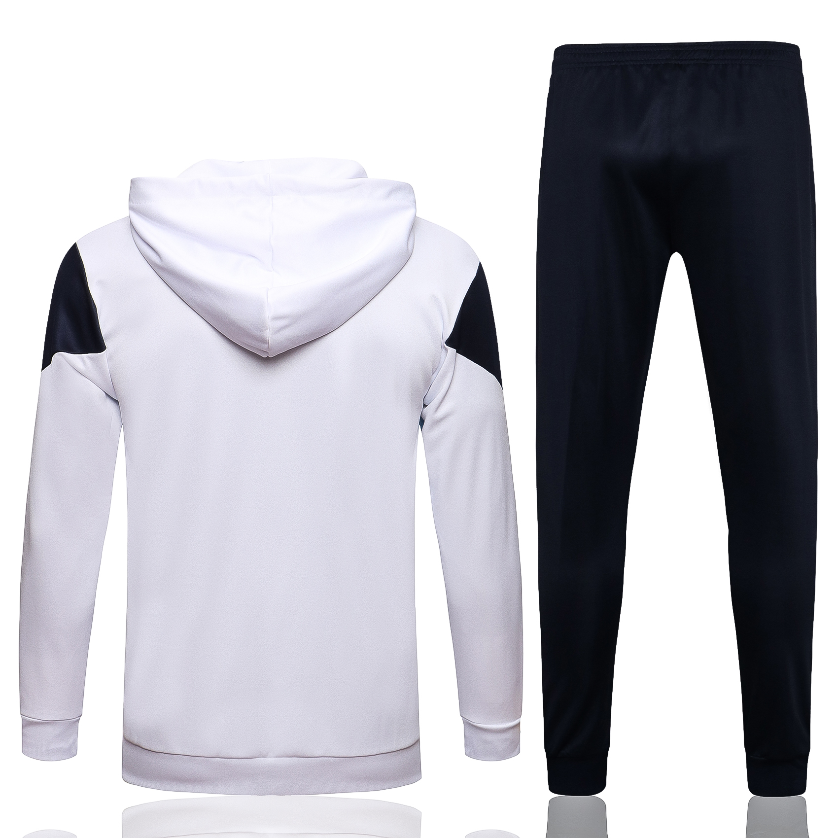 21-22 Marseille White Jacket Tracksuit with Cap Thai Quality - leoleo123123